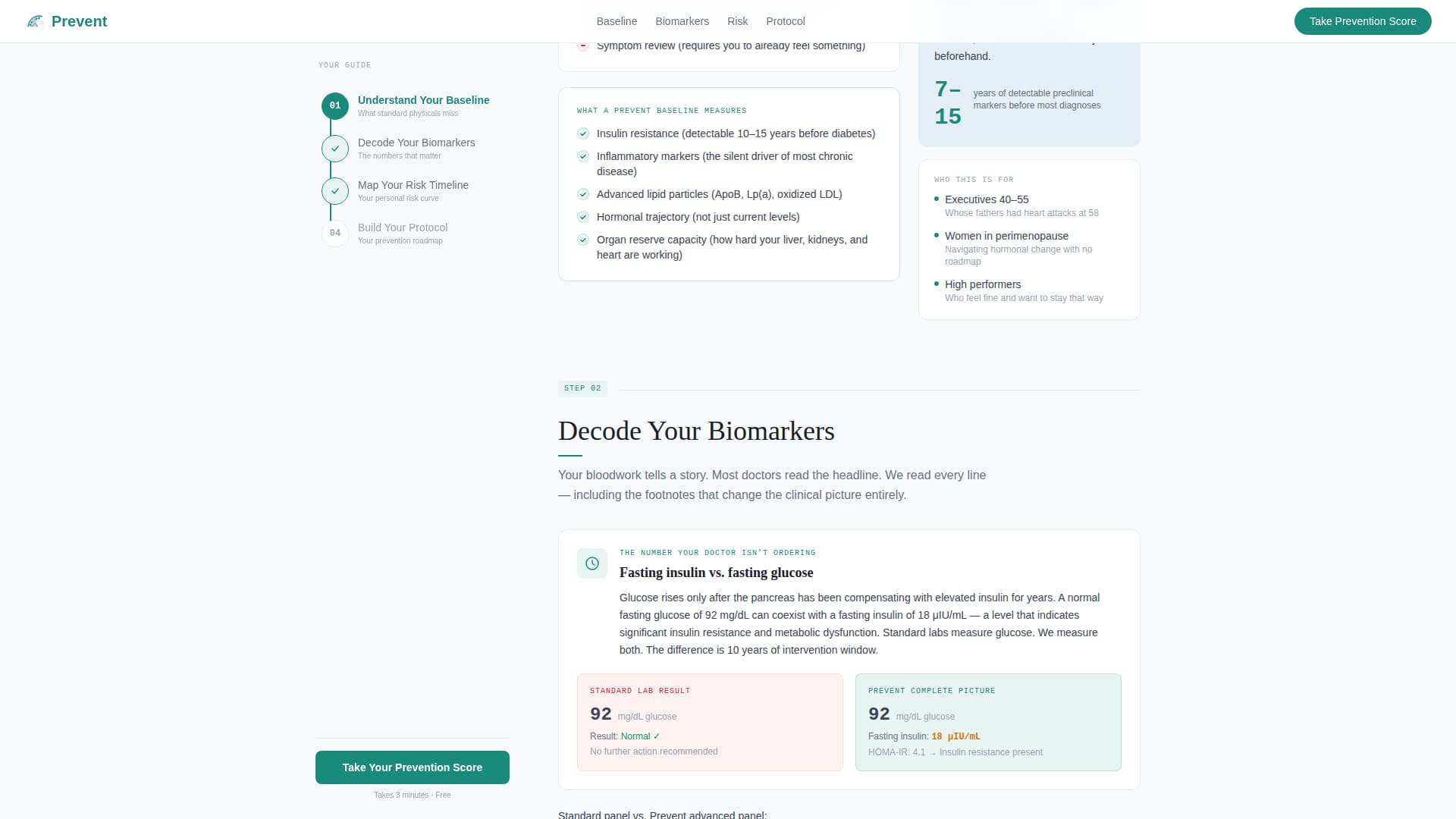 Preventive Medicine Practice Website Template for High-Performers