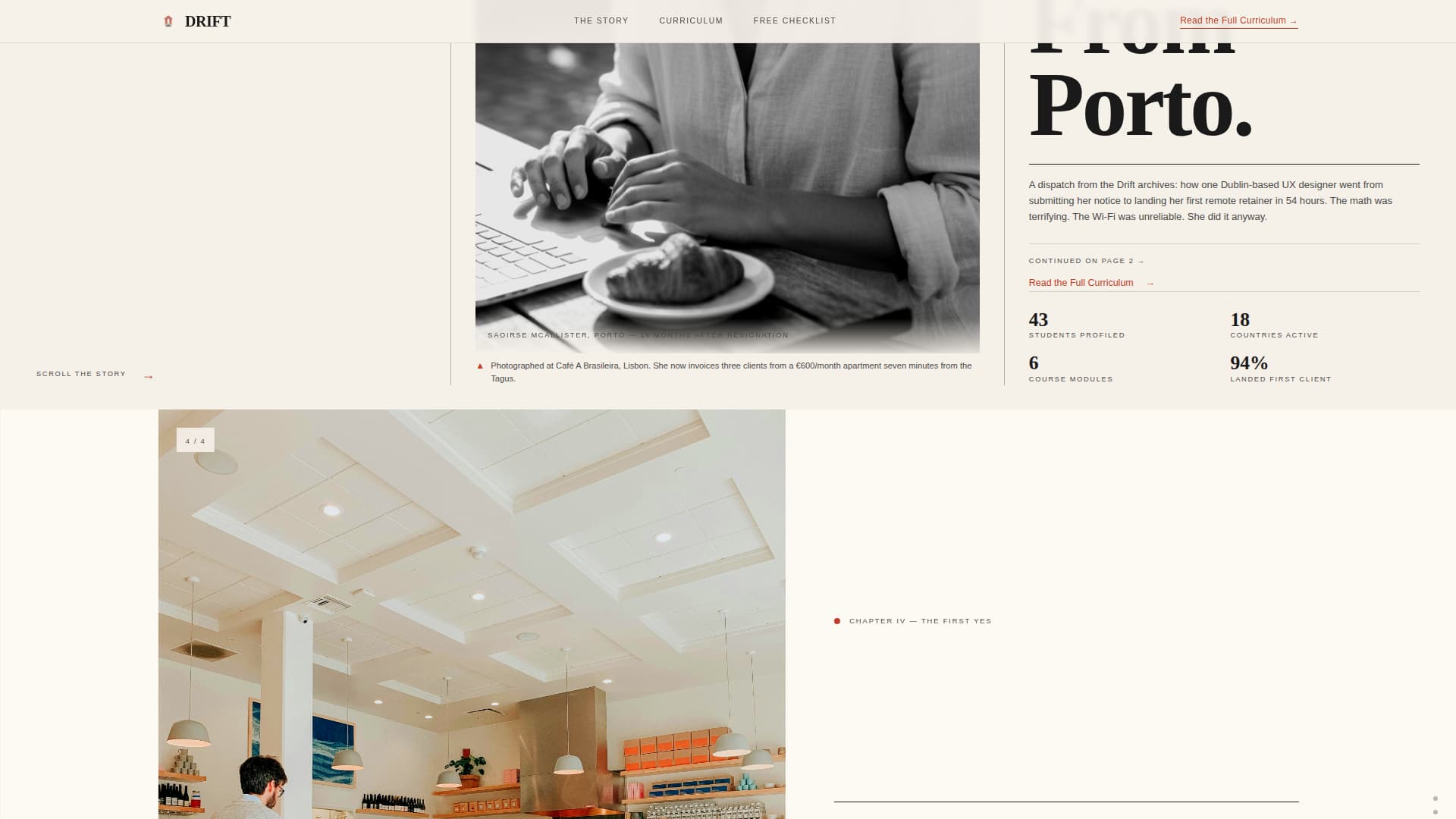 Remote Work & Digital Nomad Content Blog Website Template