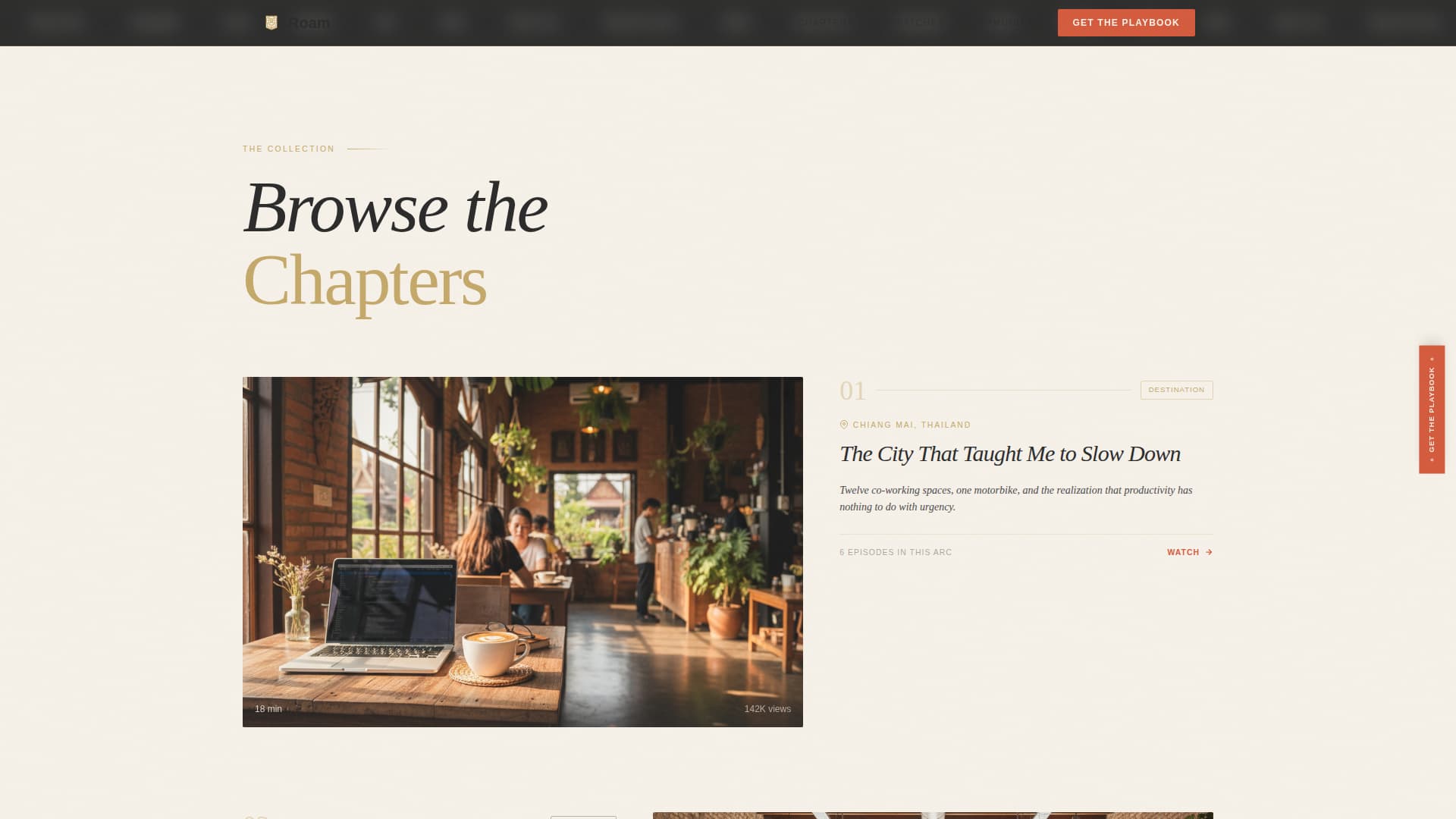 Voyage — Inspiring Backpacker Landing Page Template