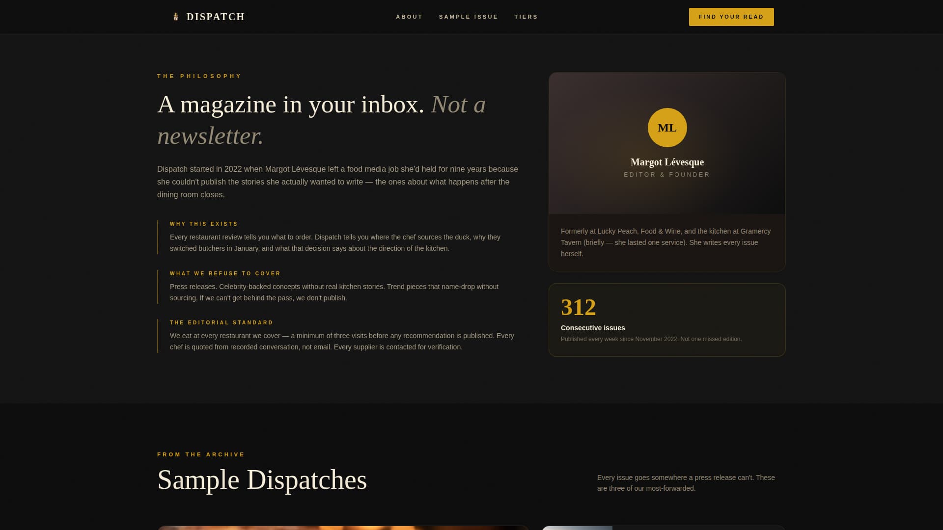 Restaurant Blog & Media Advanced Blog Website Template