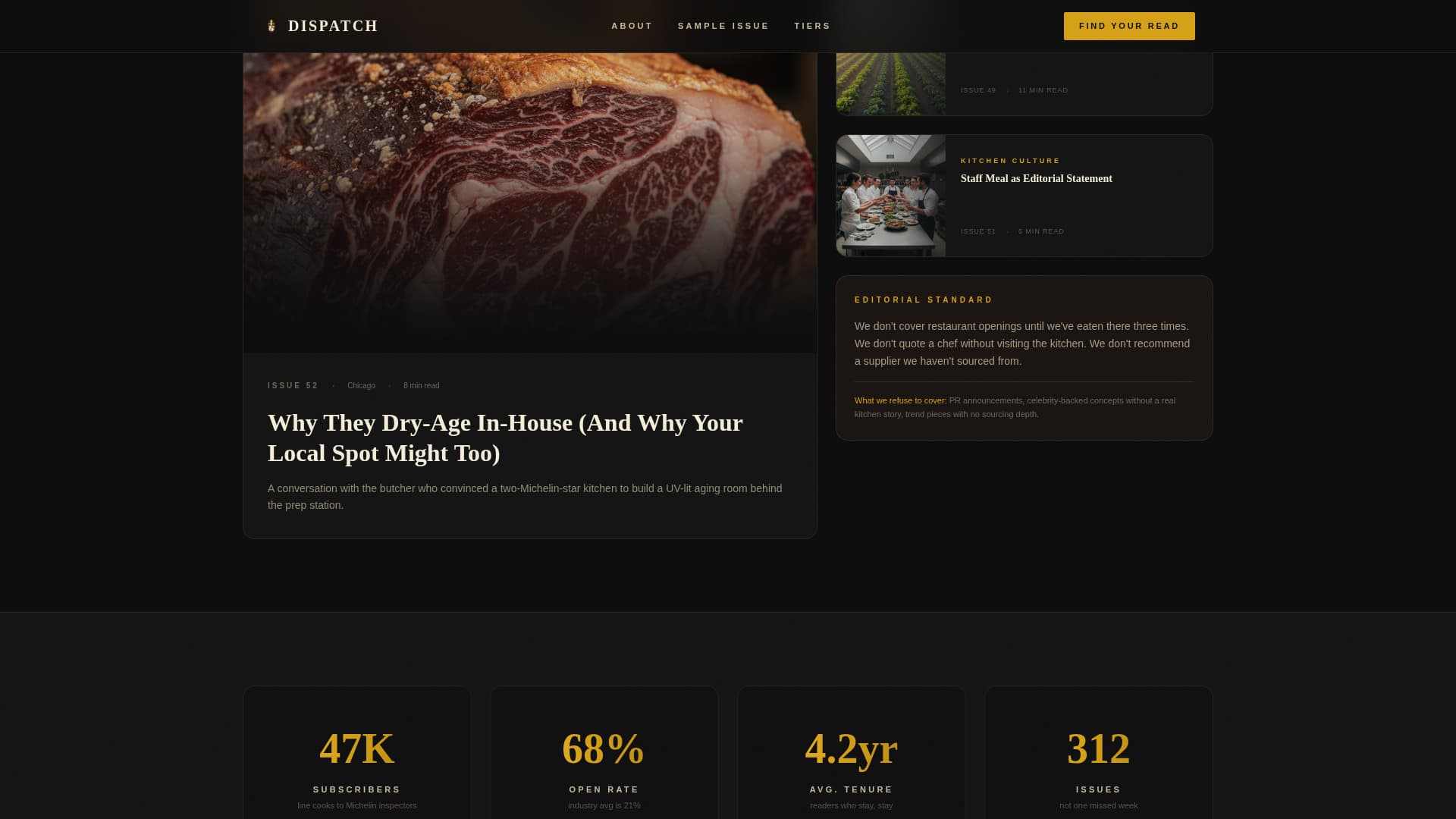 Restaurant Blog & Media Advanced Blog Website Template