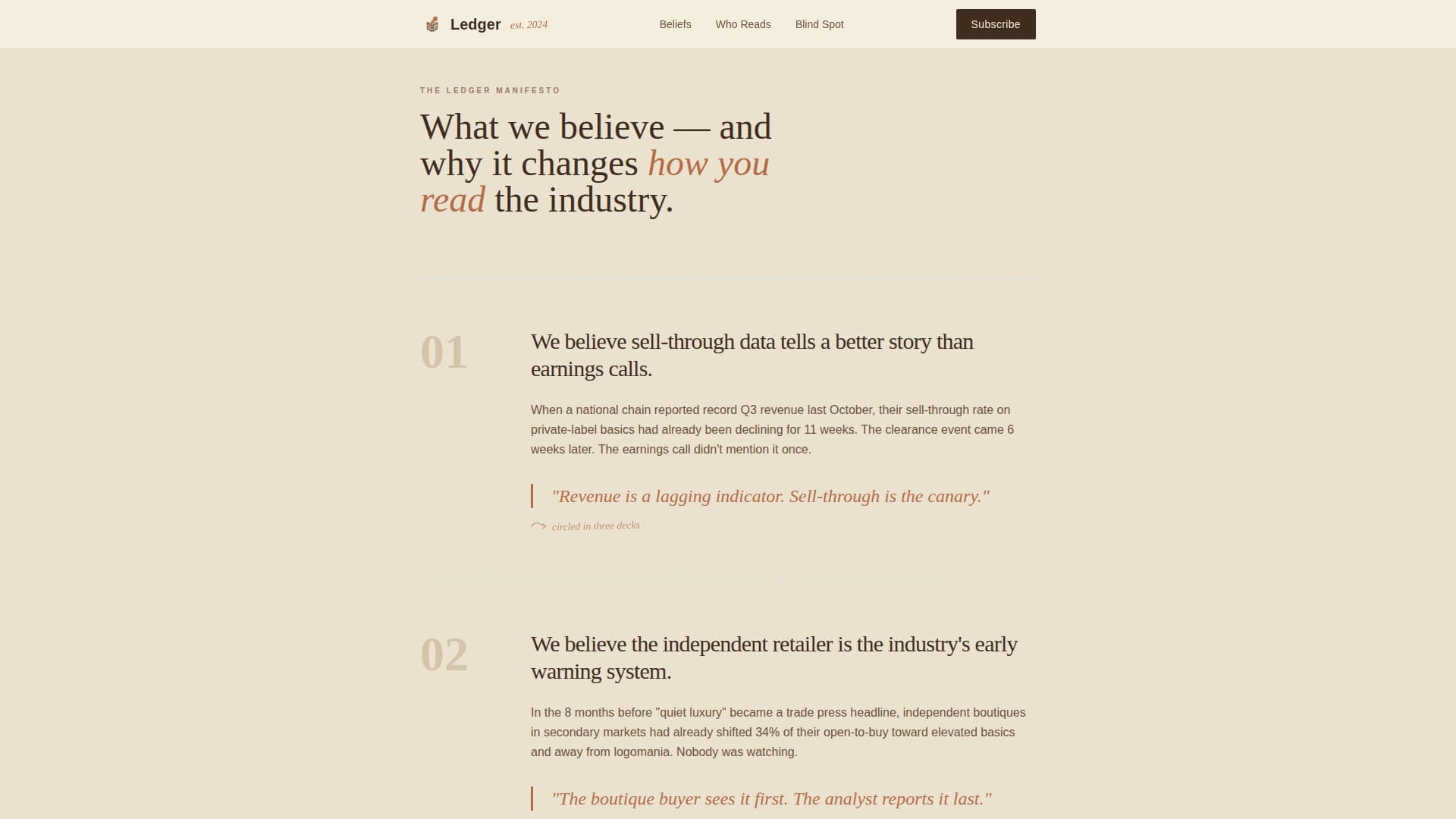 Retail Blog & Media Professional Website Template