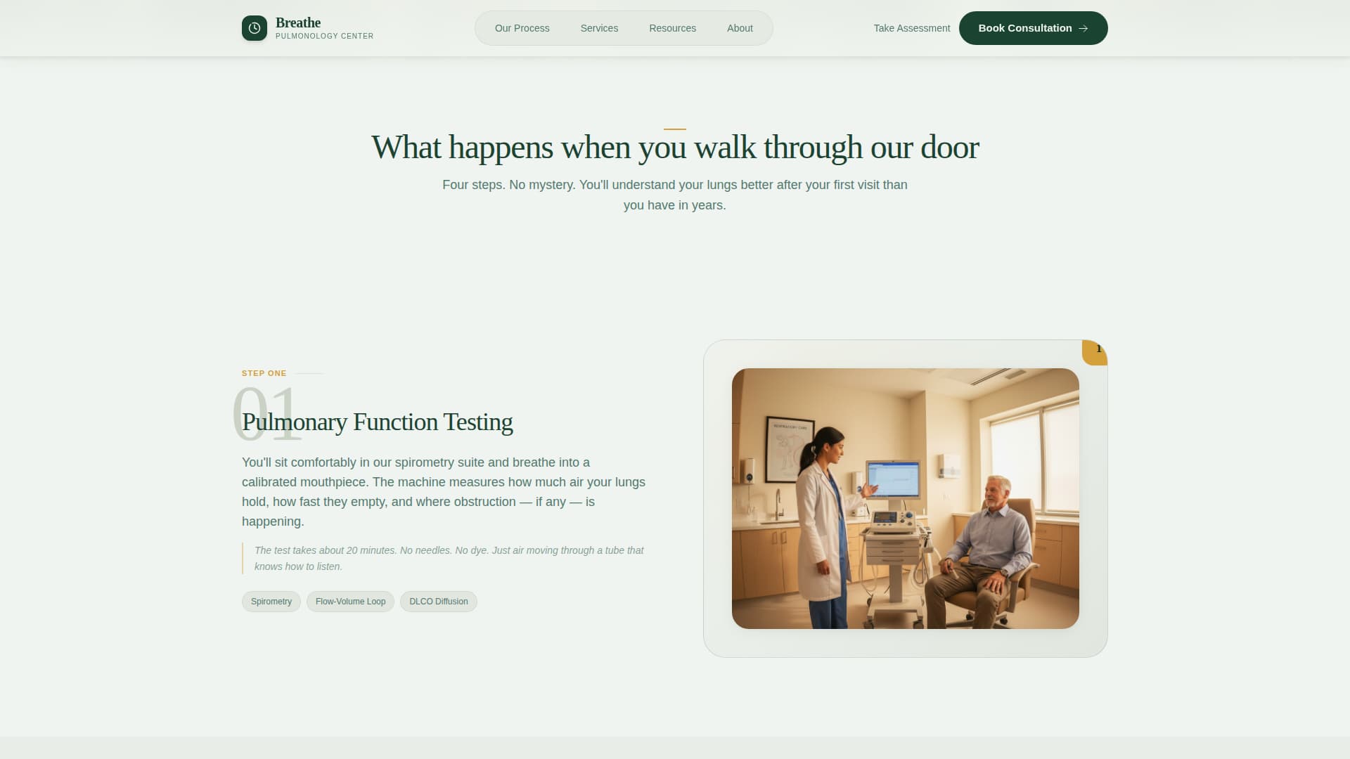 Pulmonology Medicine Professional Website Template