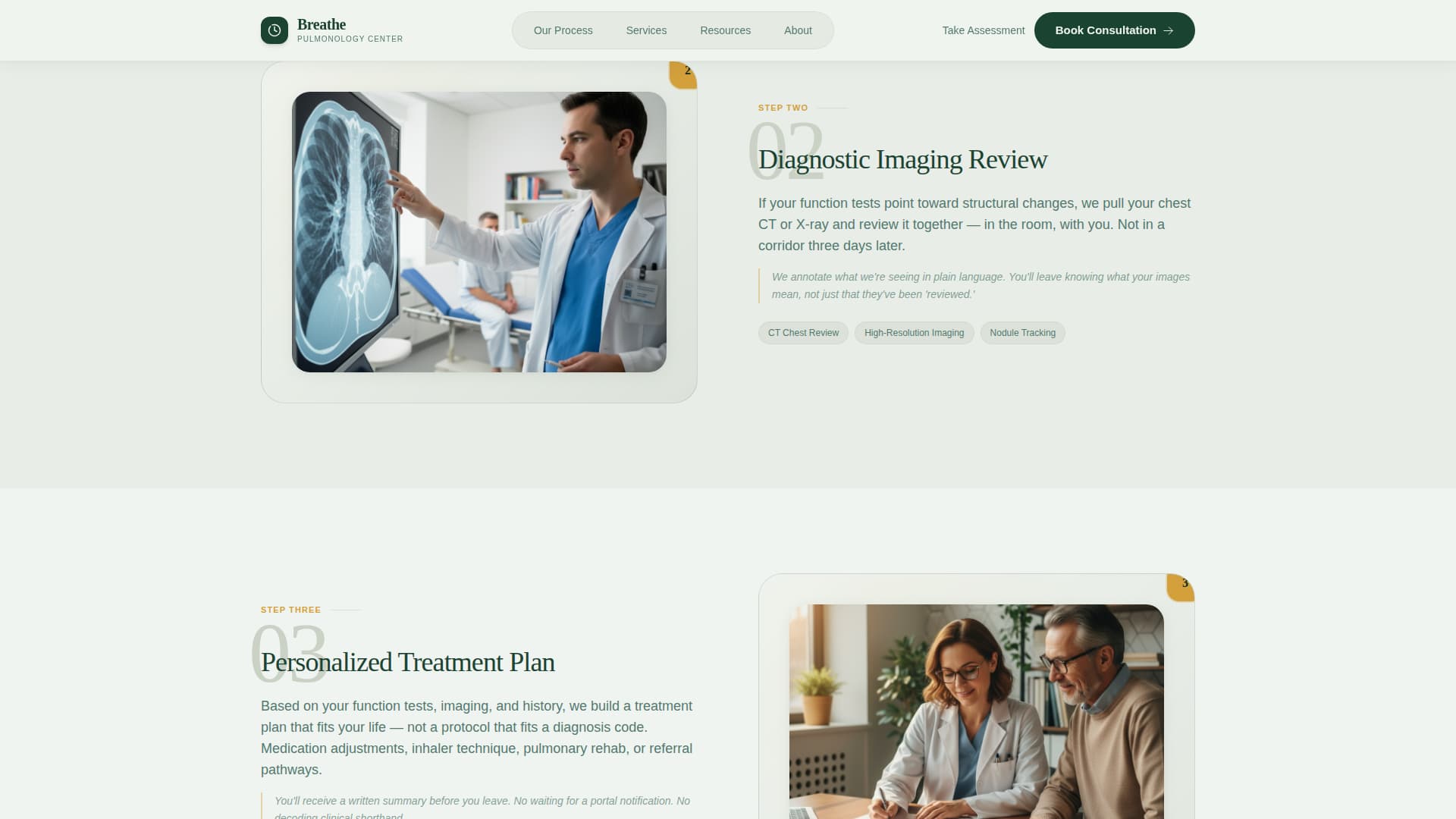 Pulmonology Medicine Professional Website Template