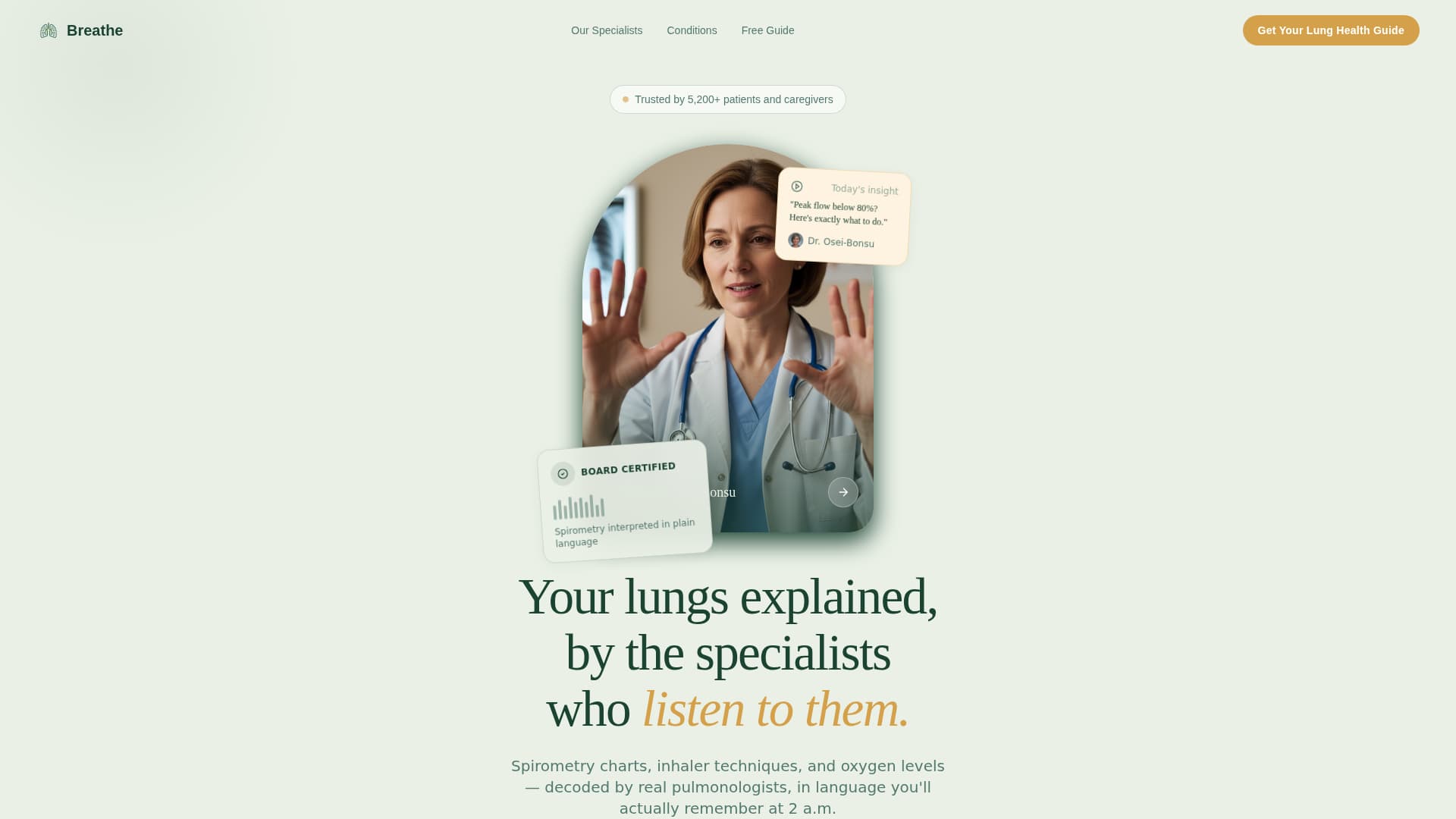 Pulmonology Medicine Education Website Template