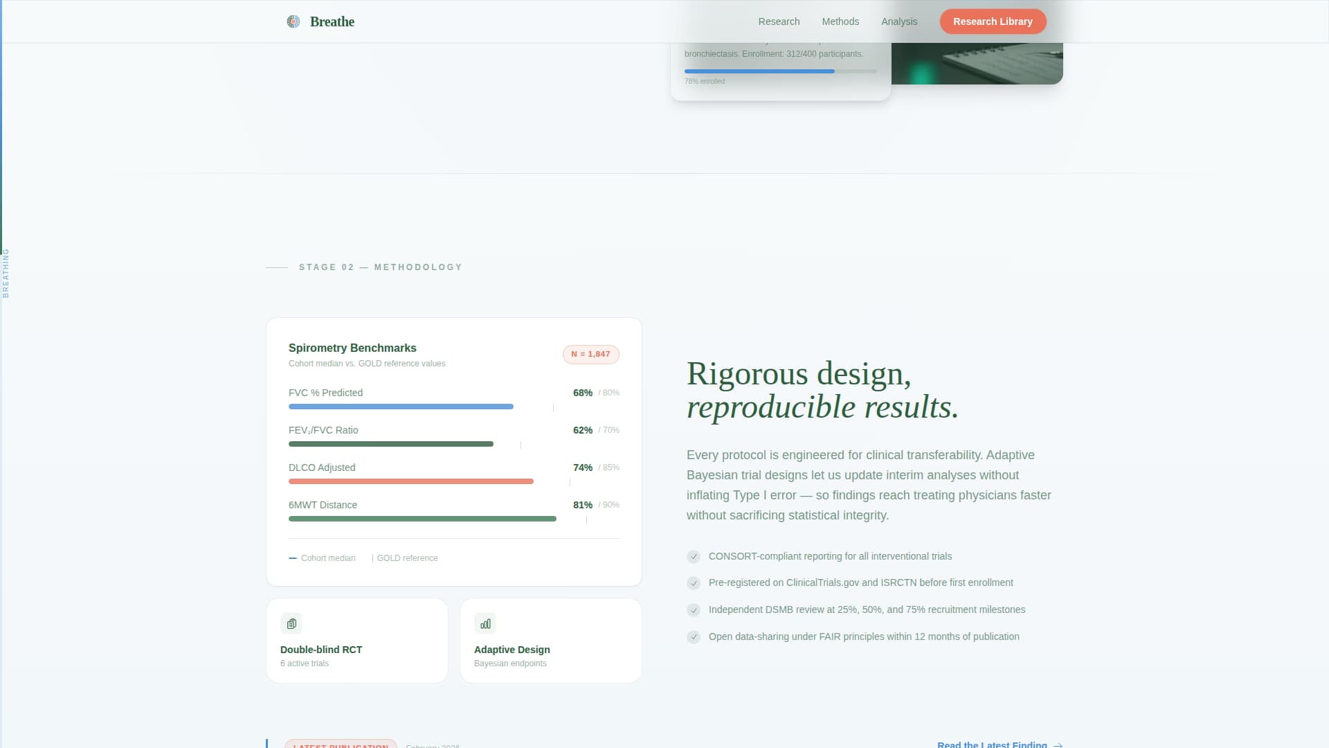 Pulmonology Medicine Specialist Professional Website Template
