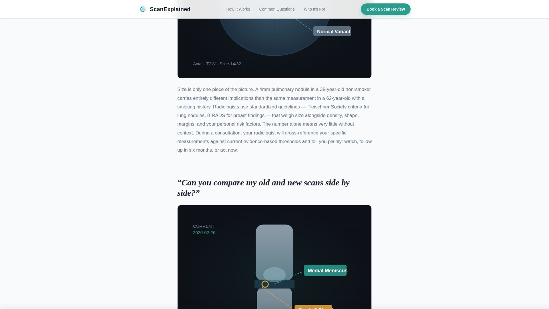 Radiologist Complete Booking Website Template