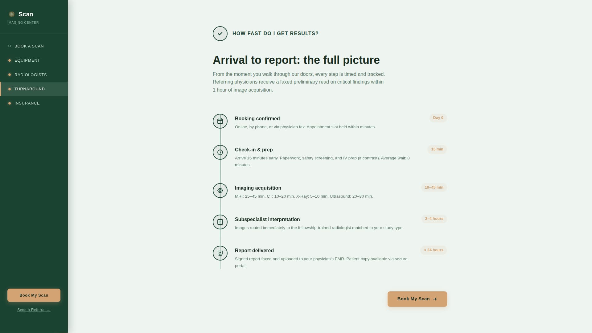 Diagnostic Lab & Imaging Booking Website Template