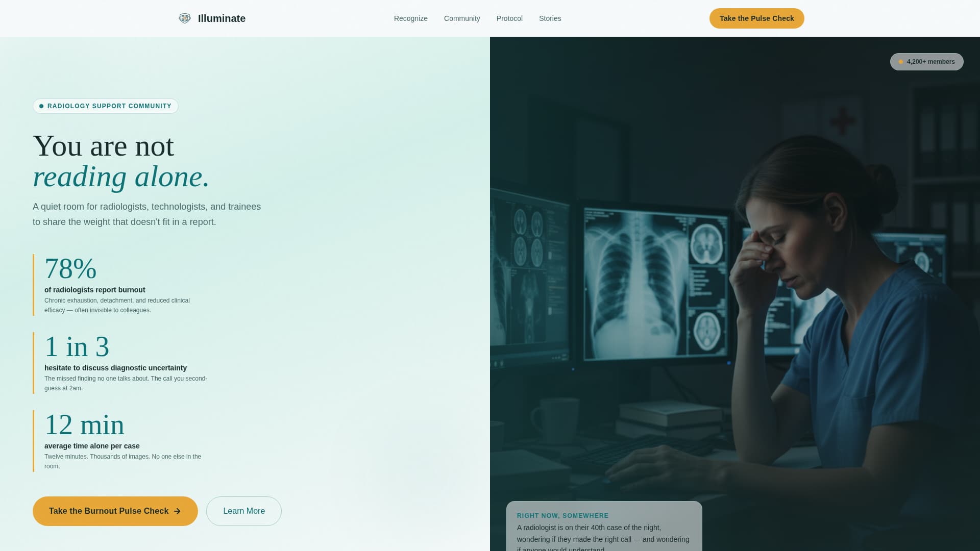 Radiology Medicine Specialist Professional Website Template