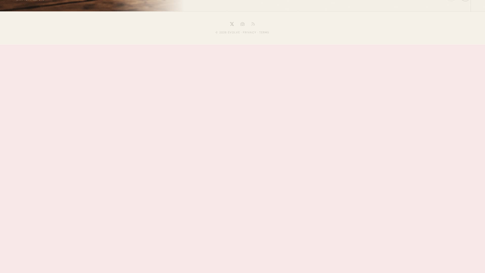 Evolve - Compelling Self Improvement Landing Page Template