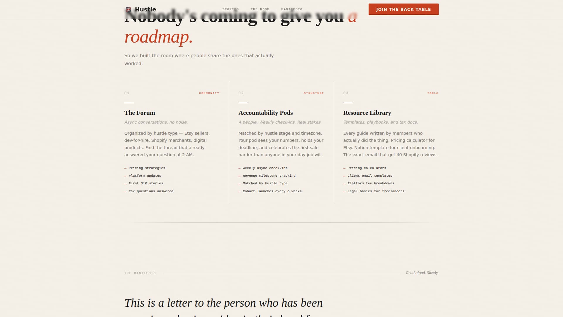 Hustle - Bold Side Hustle Landing Page Template
