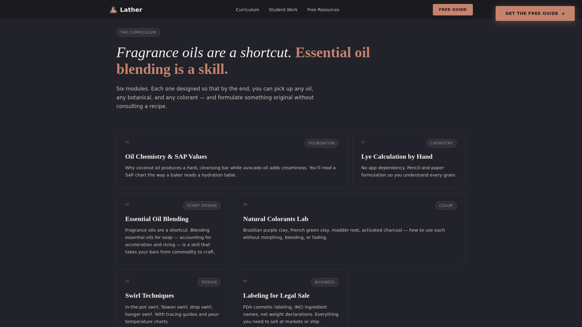 Suds — Artisan Handmade Soap Landing Page Template