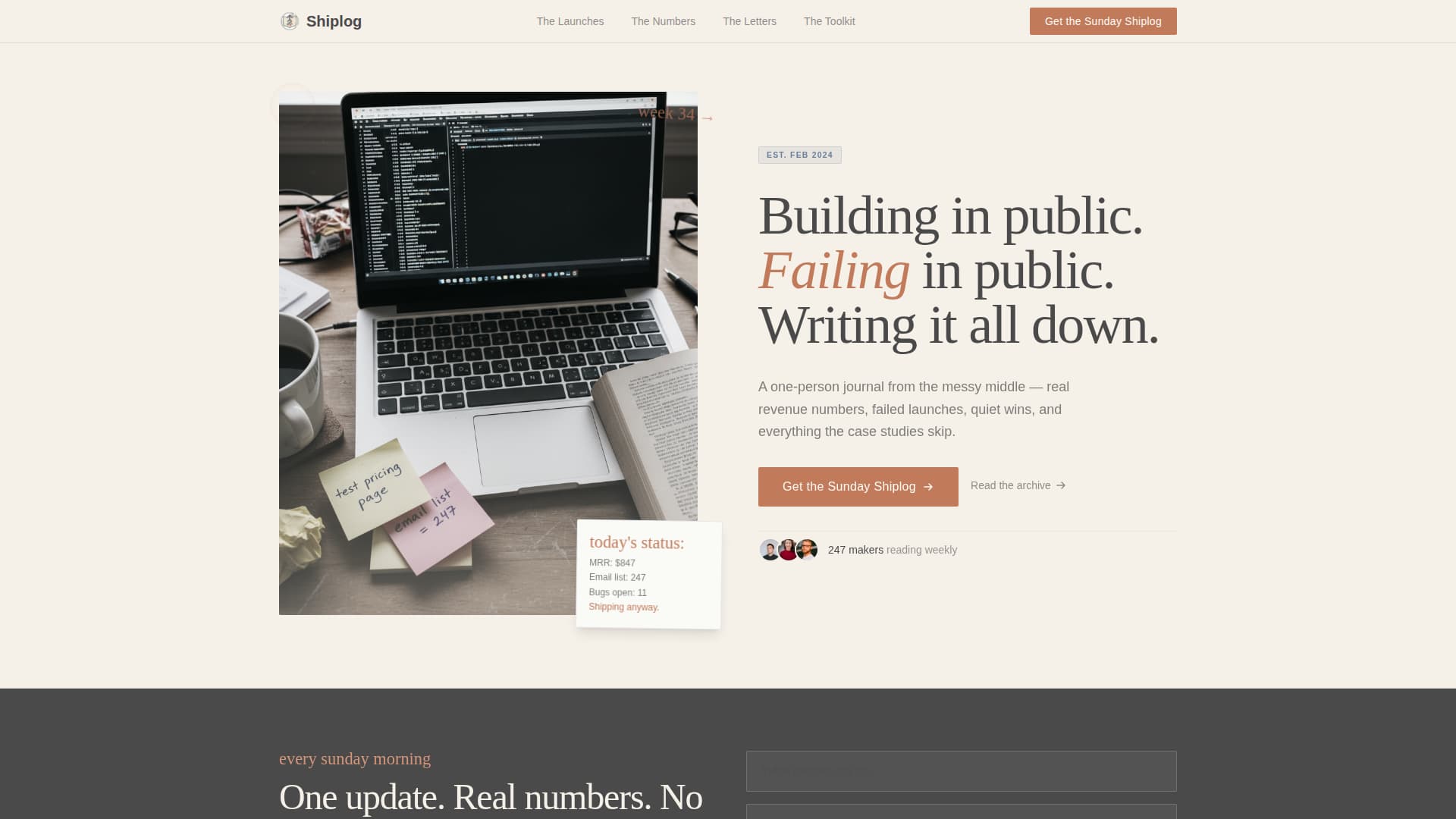 Solopreneur & Indie Maker Content Blog Website Template