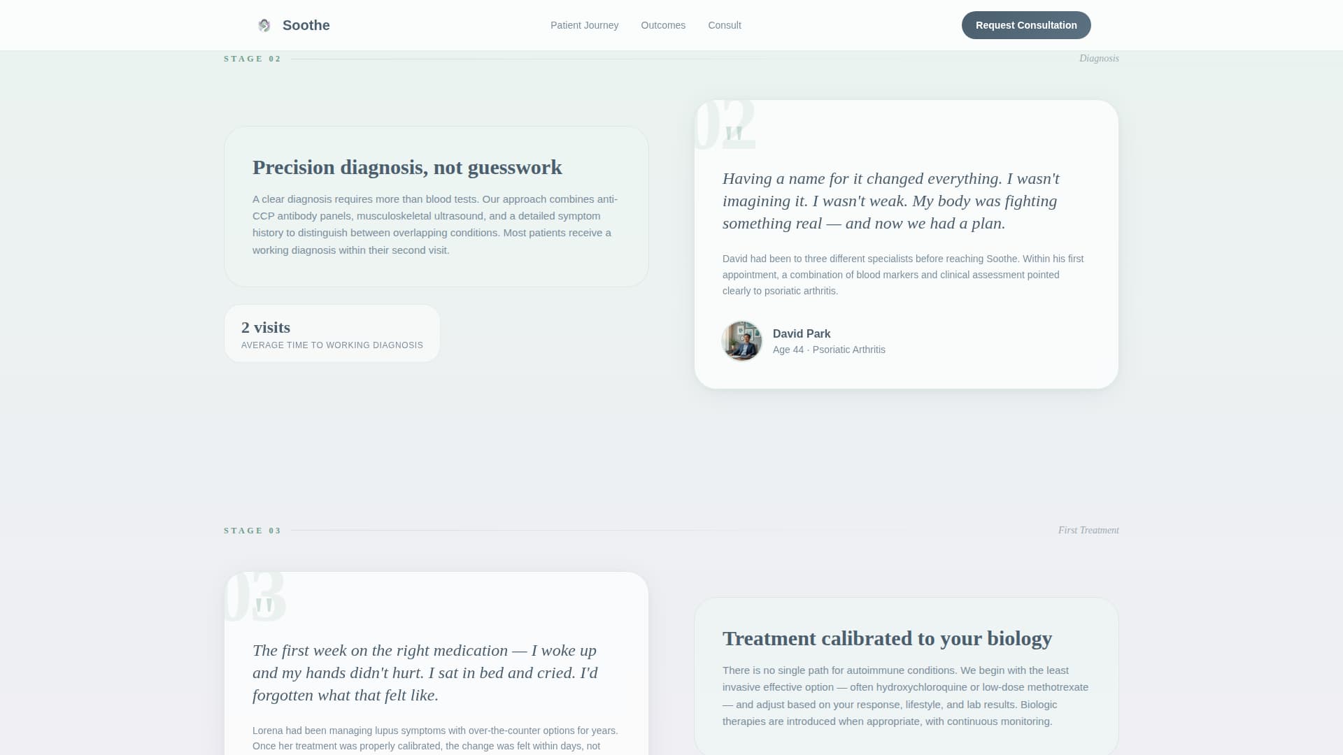 Rheumatologist Complete Booking Website Template