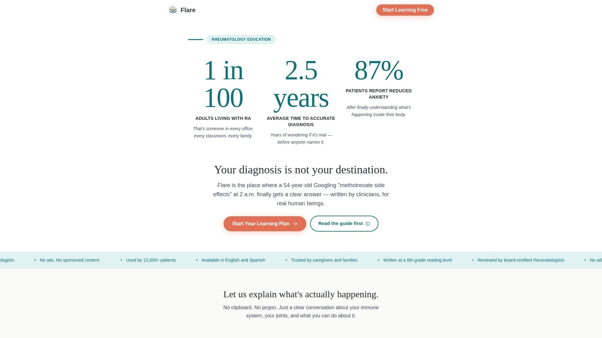 Rheumatology Medicine Reviews Website Template