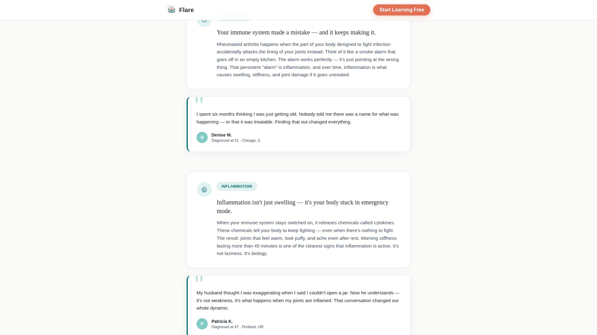 Rheumatology Medicine Reviews Website Template