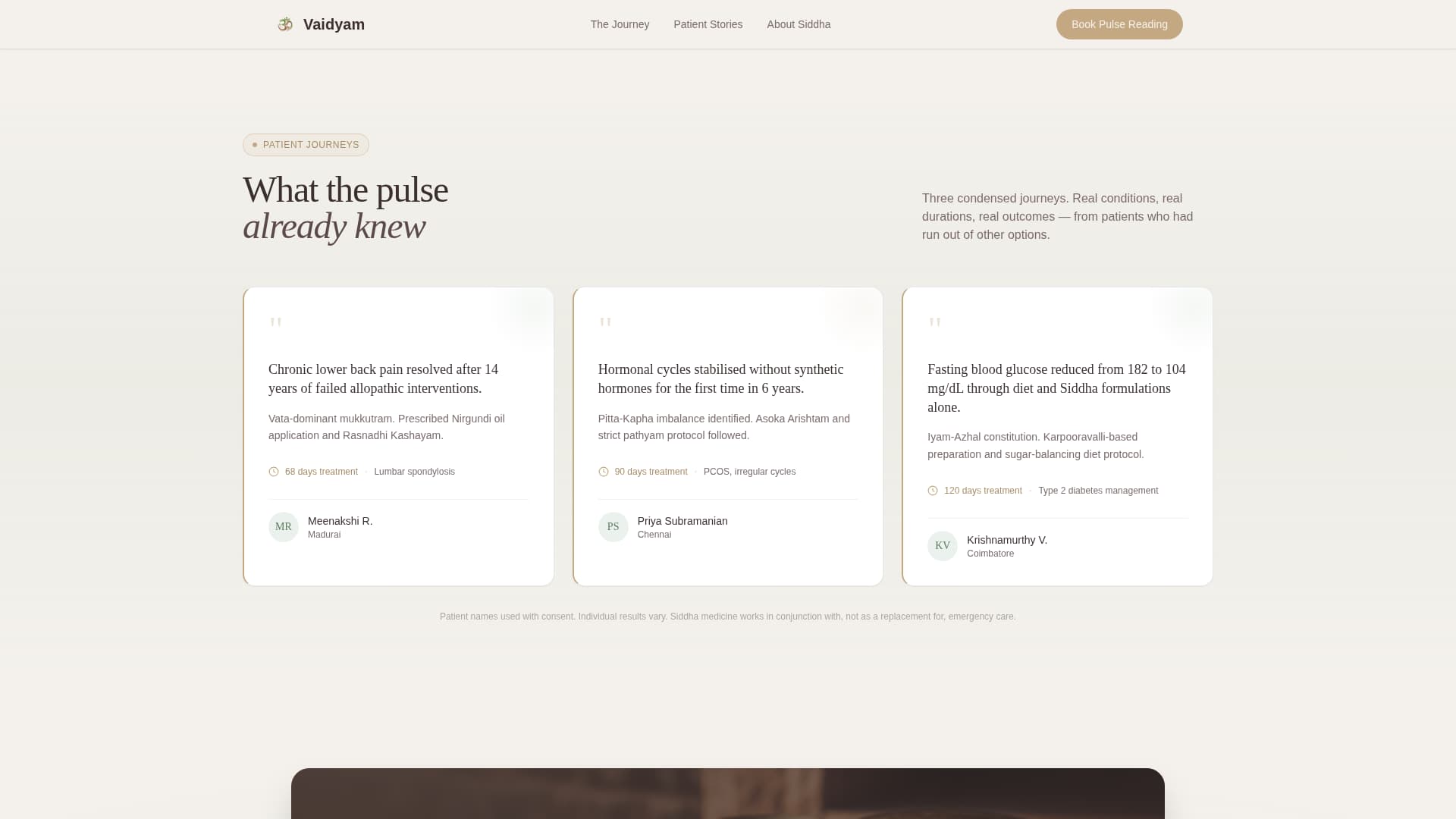 Ayurveda & Alternative Medicine Booking Website Template
