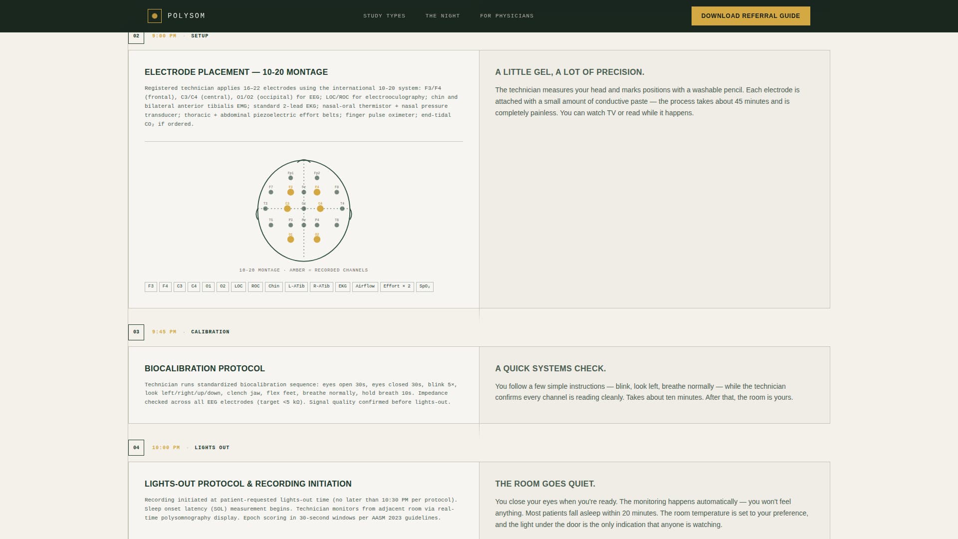 Sleep Medicine & Clinic Comparison Website Template