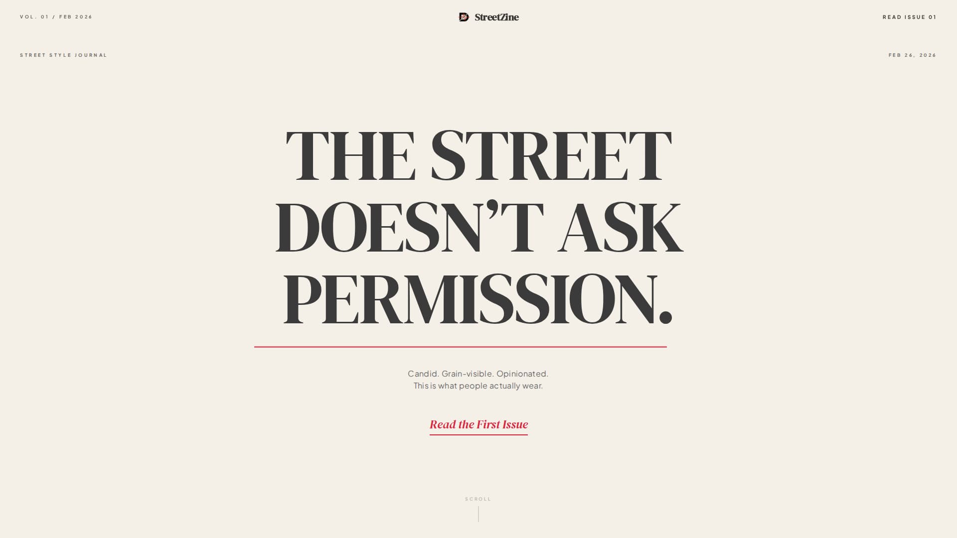 Fashion & Beauty Blog Blog Website Template