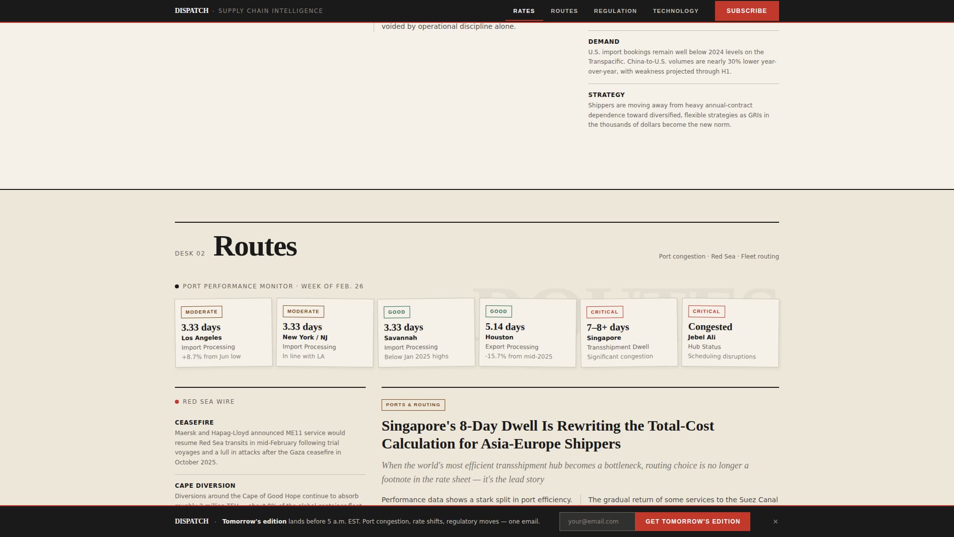 Dispatch — Trusted Fleet-Management Landing Page Template