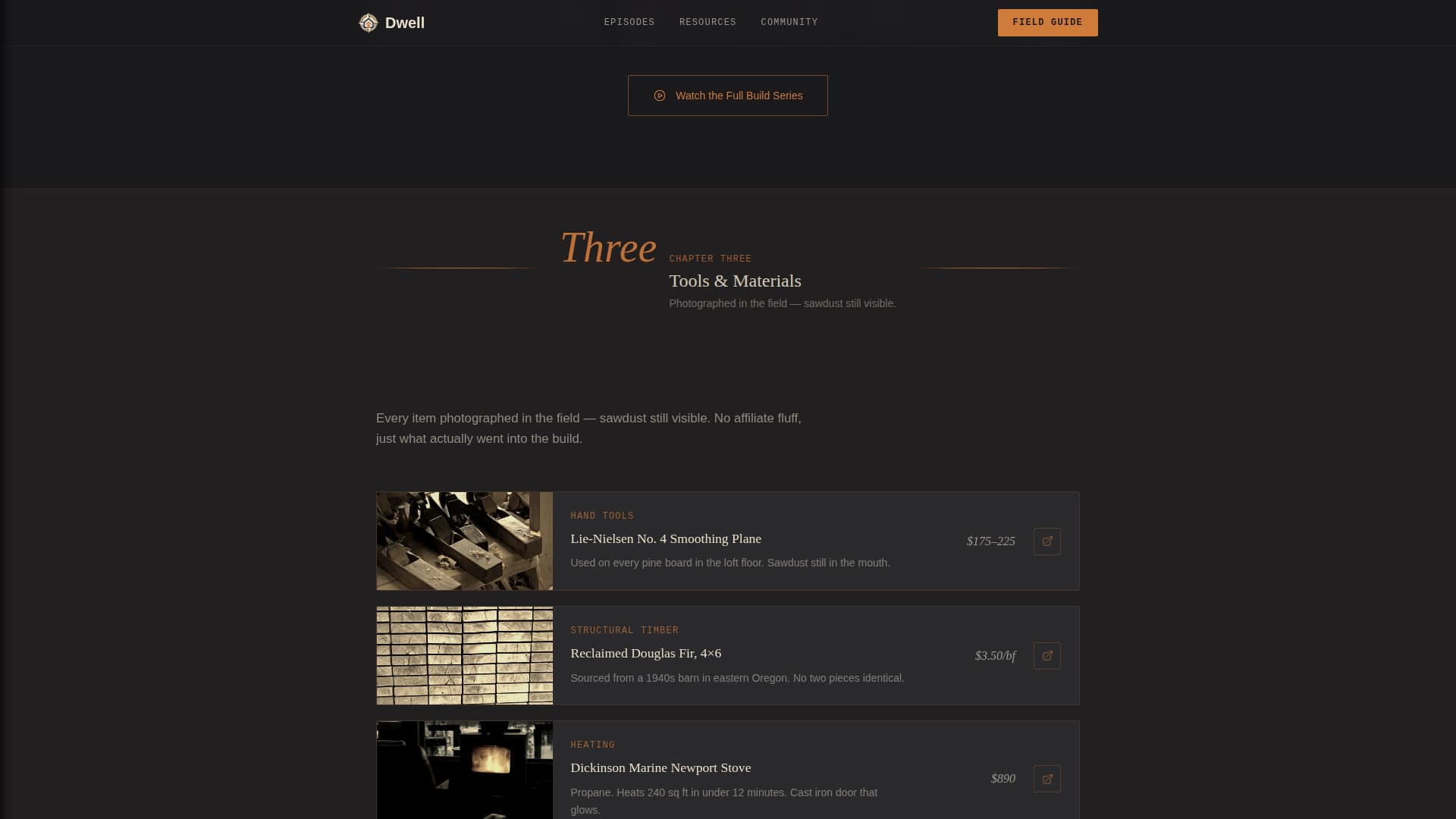 Dwell — Inspiring Minimalist-Housing Landing Page Template