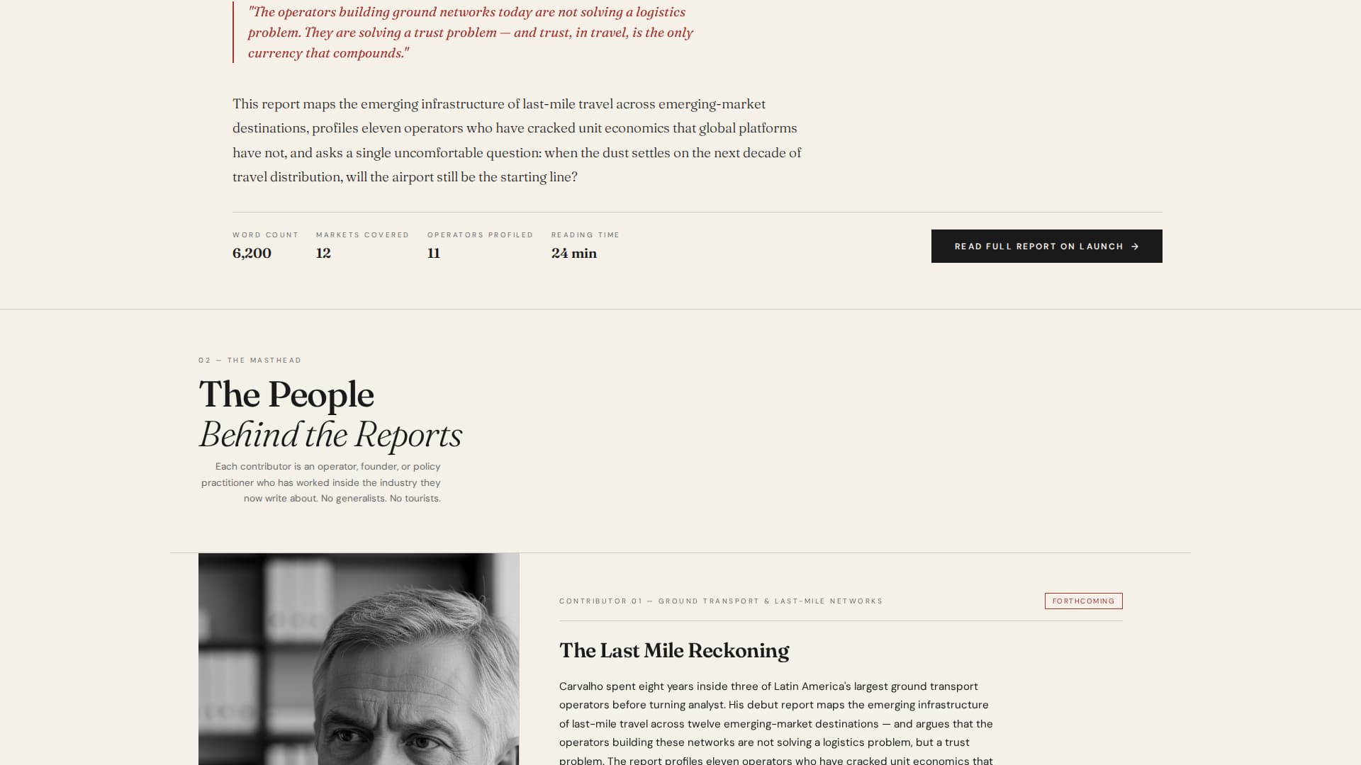 Dispatch - Authoritative Travelindustry Landing Page Template