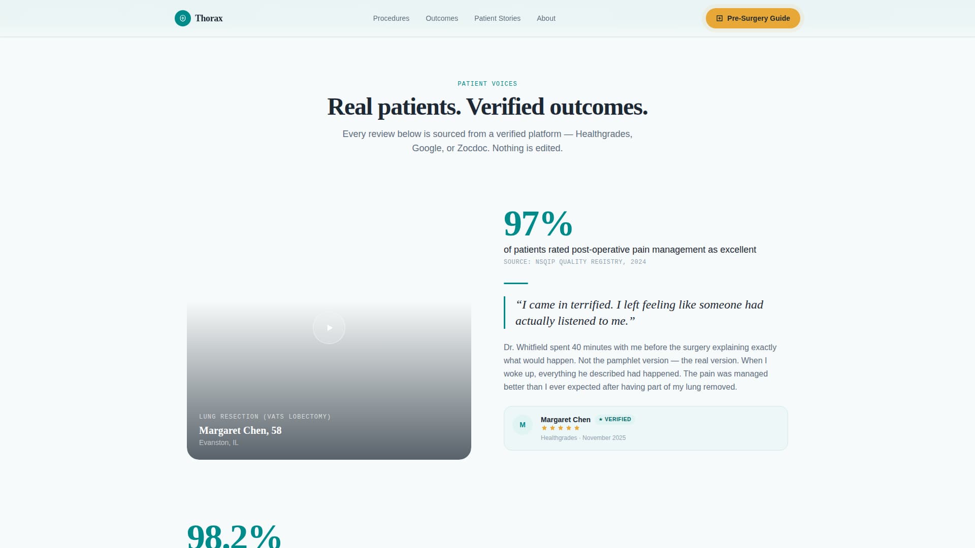 Cardiac — Authoritative Cardiac Surgeon Landing Page Template