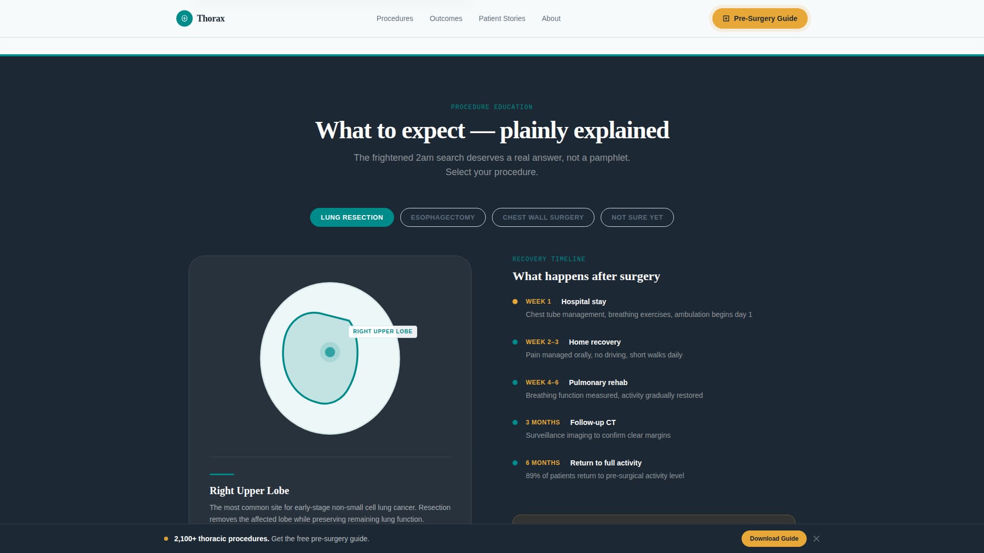Cardiac — Authoritative Cardiac Surgeon Landing Page Template