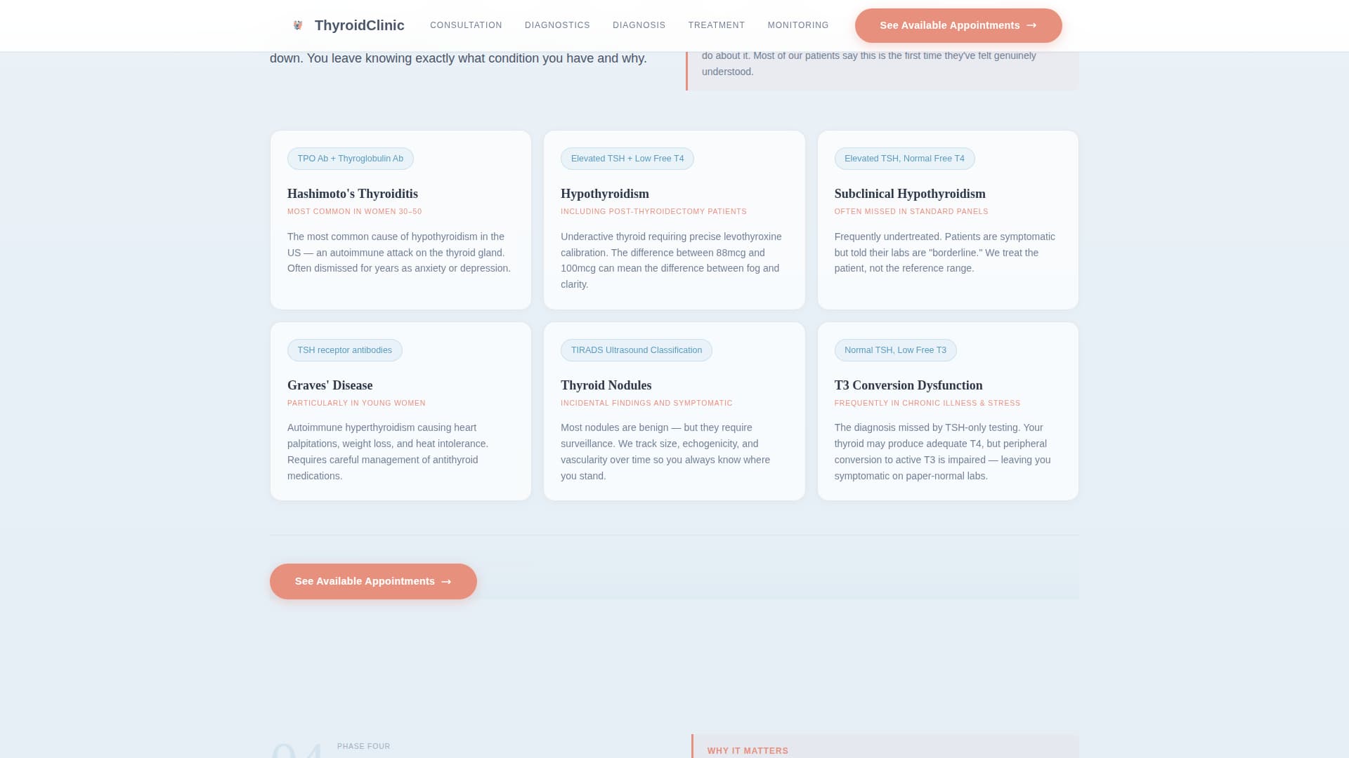 Thyroid - Trusted Specialist Landing Page Template