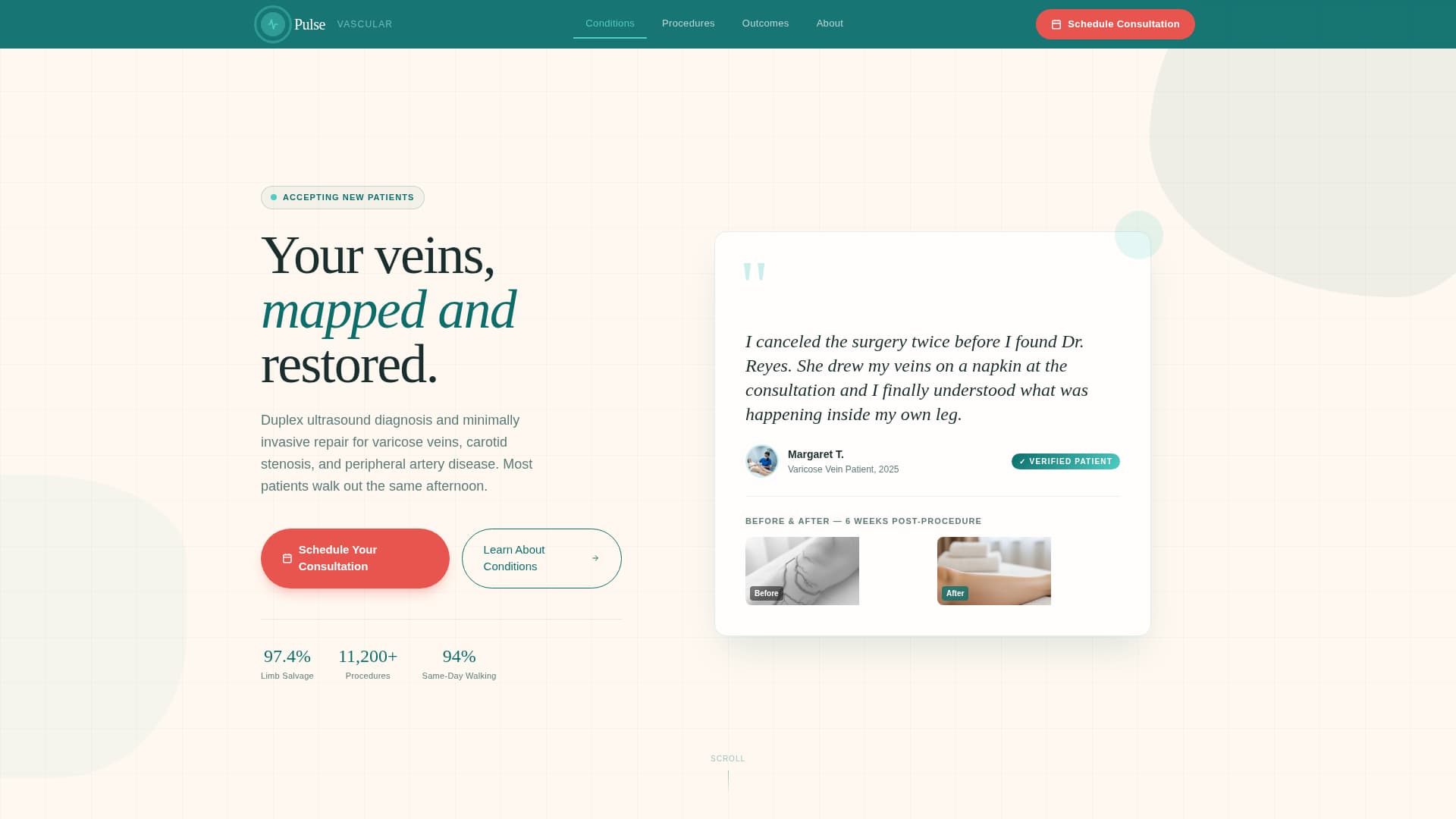 Heartbeat — Elite Cardiology Landing Page Template