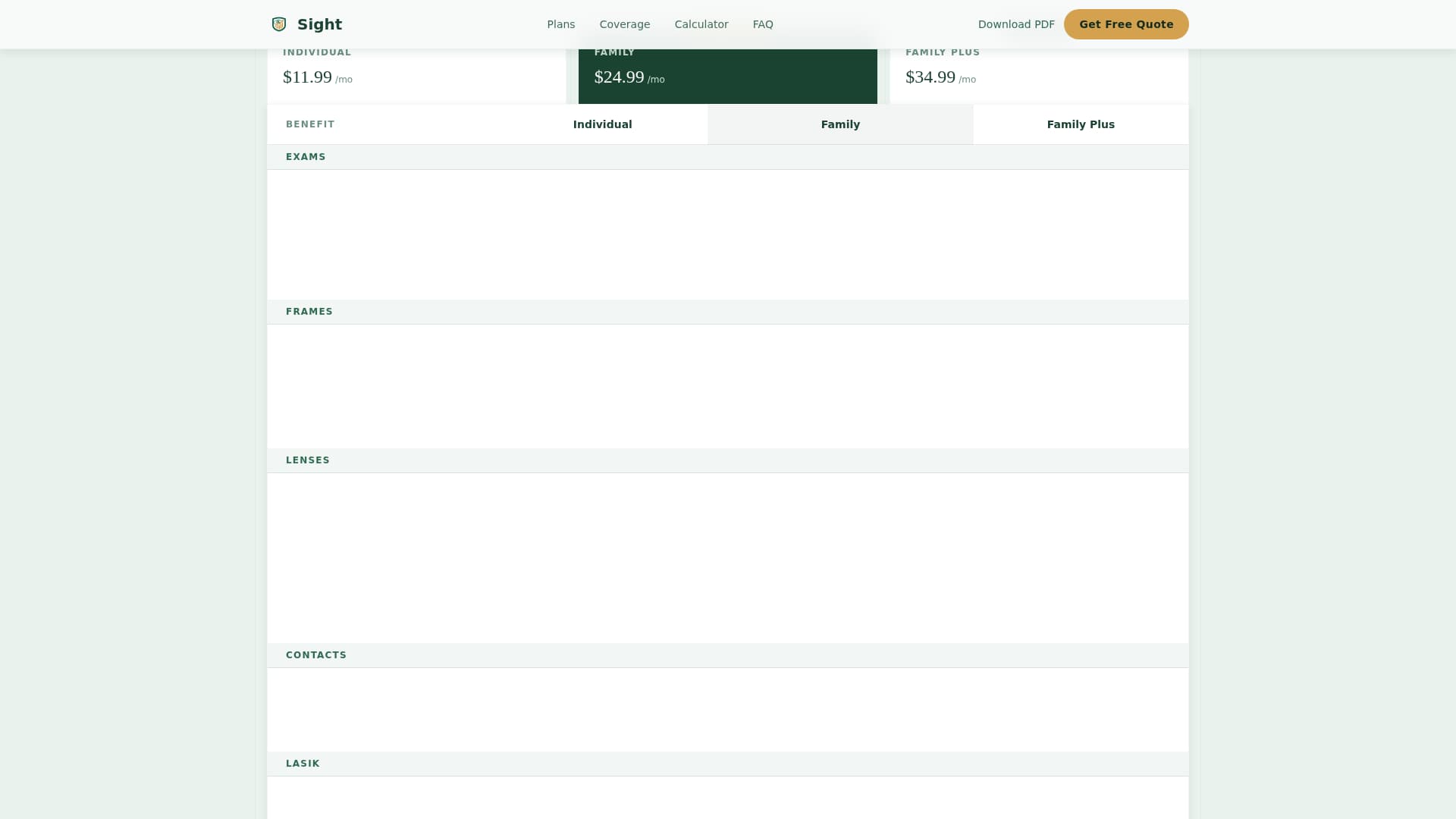 Vision - Modern Insurance Landing Page Template