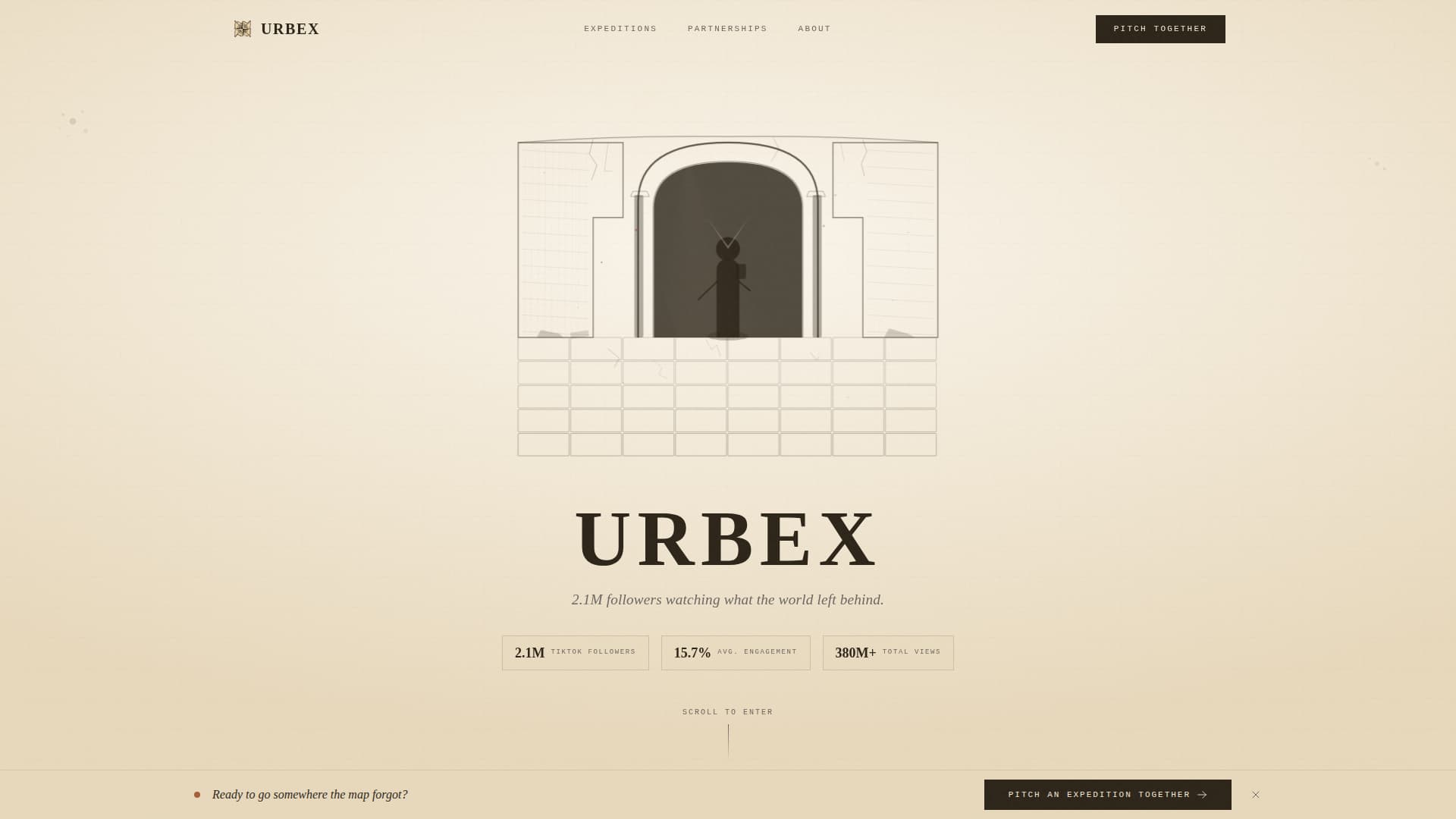 Urbex - Captivating Exploration Landing Page Template