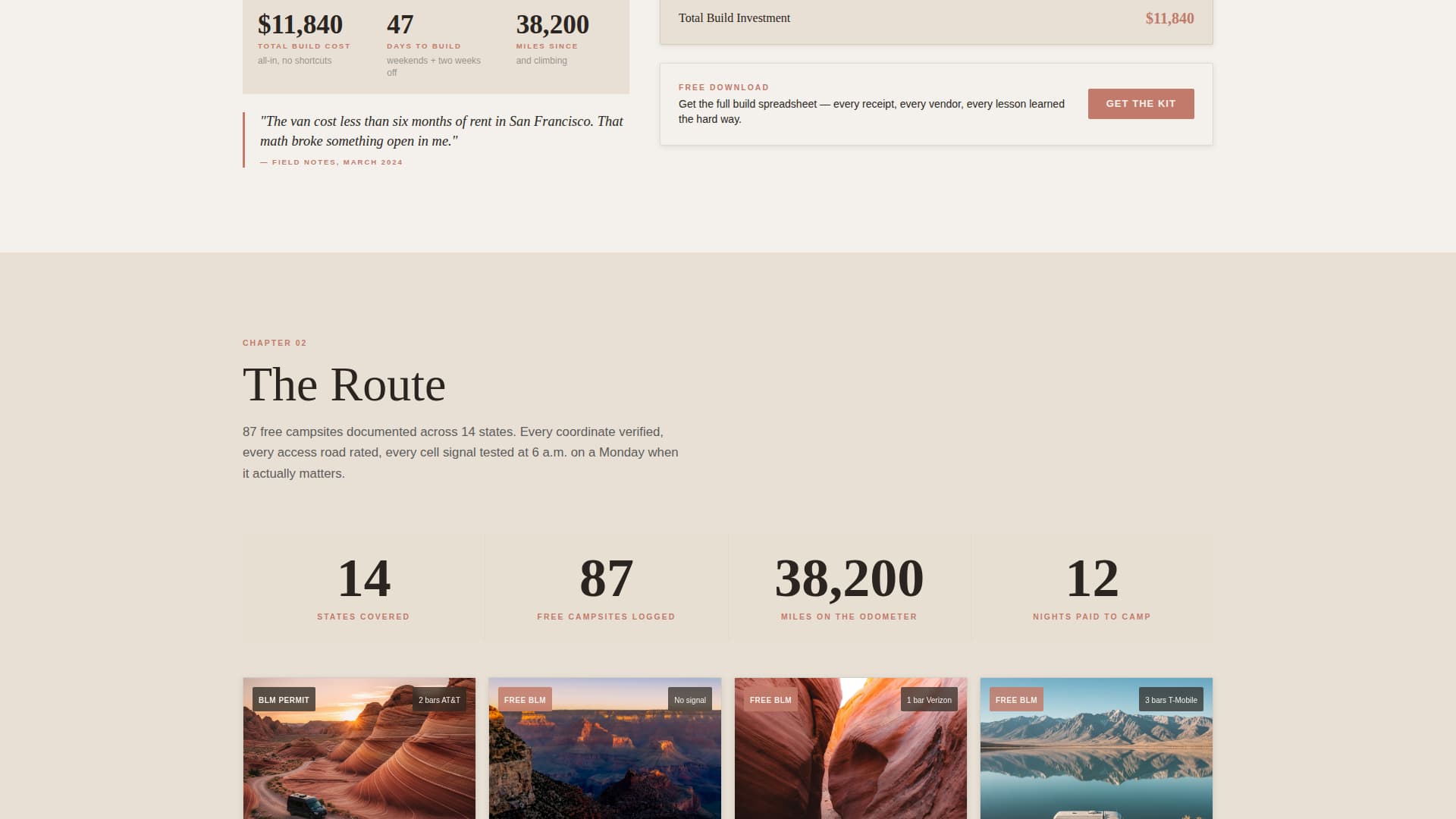 Drift — Adventure Remote-Work Landing Page Template
