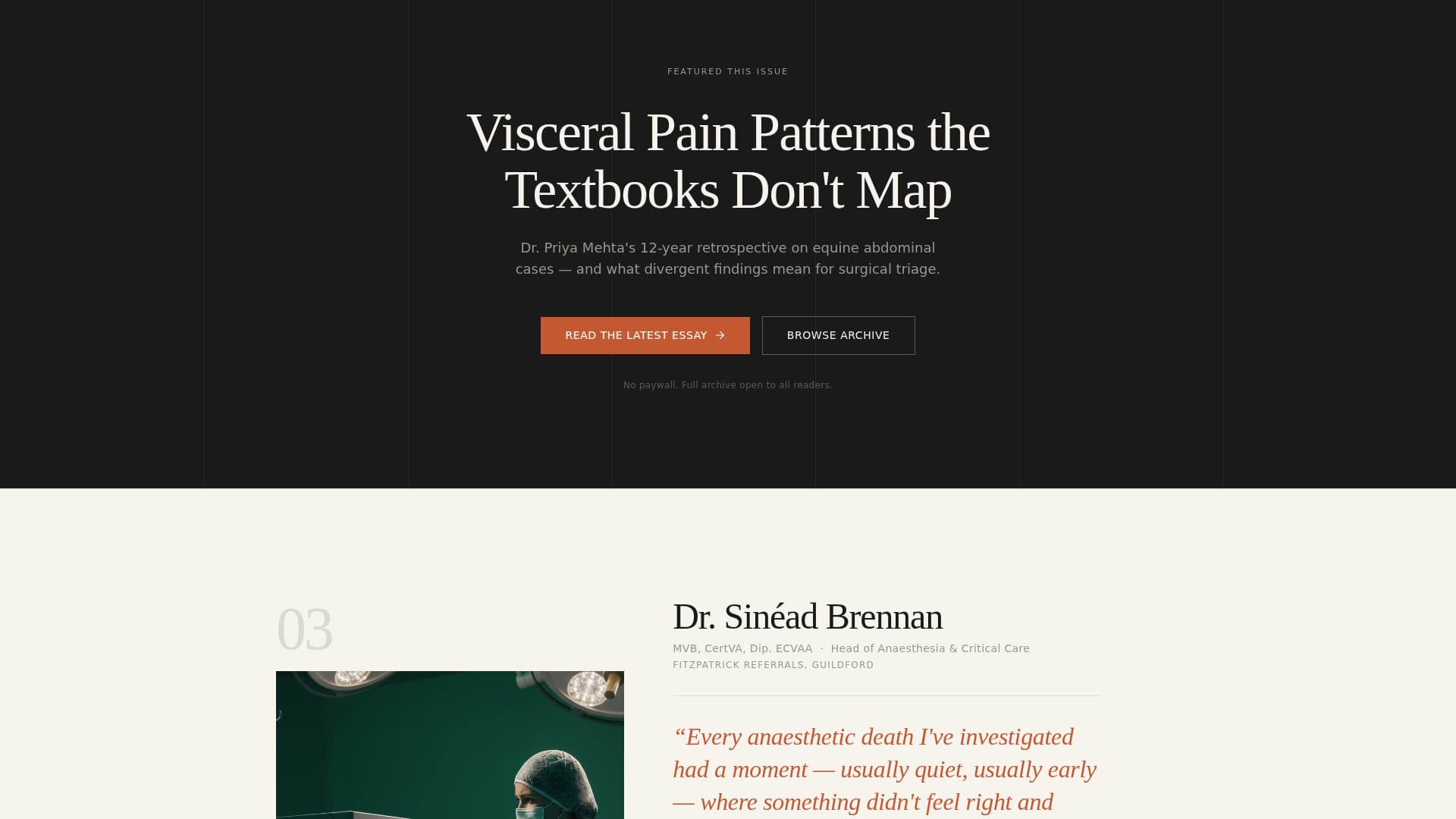 Rounds - Compelling Veterinary Landing Page Template