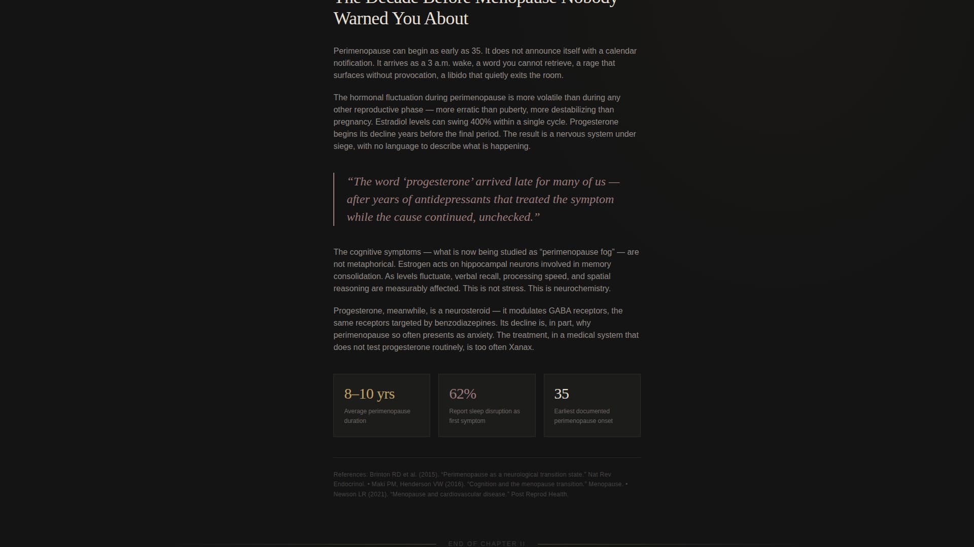 Cycle - Authoritative Women's Health Landing Page Template