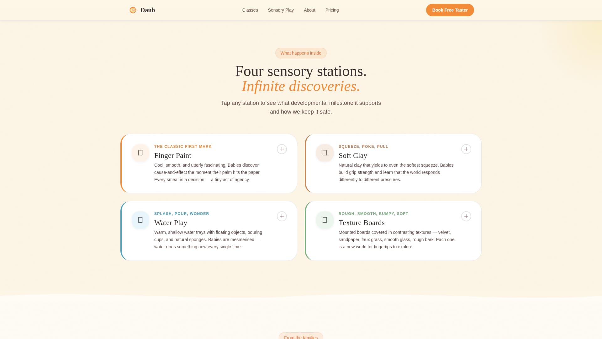 Infant - High-Converting 01 Landing Page Template
