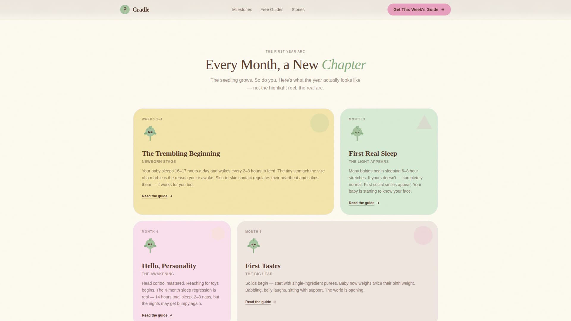 Infant (0-1) Products & Specialist Professional Website Template
