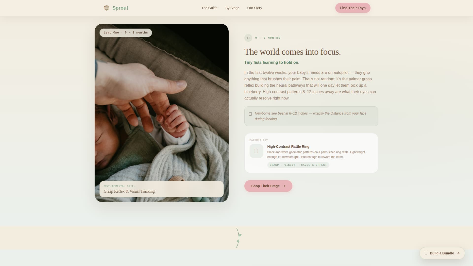 Infant (0-1) Products & Advanced Professional Website Template