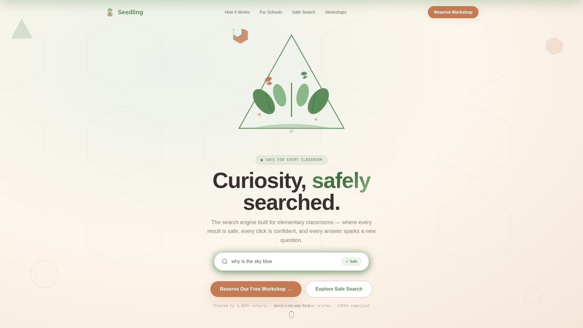 KidFriendly - Premium Search Landing Page Template