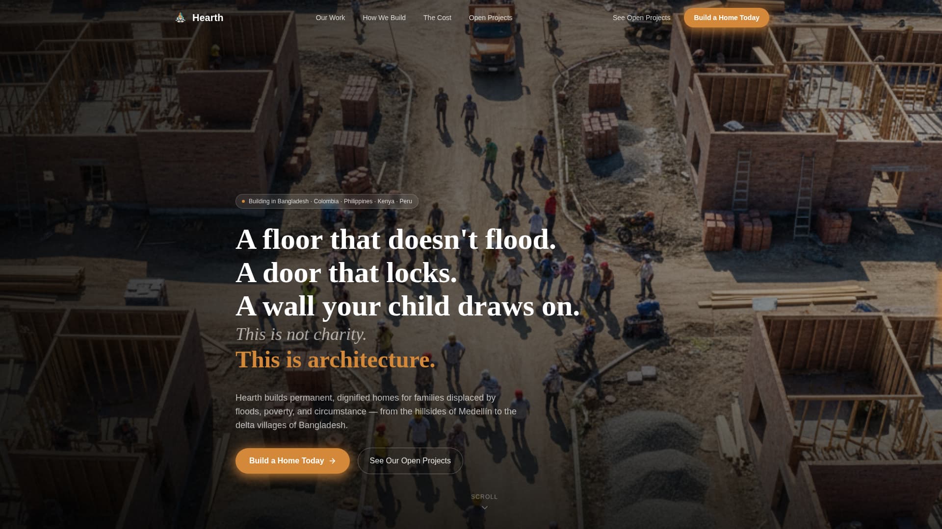 Hearth - Powerful Housing Landing Page Template