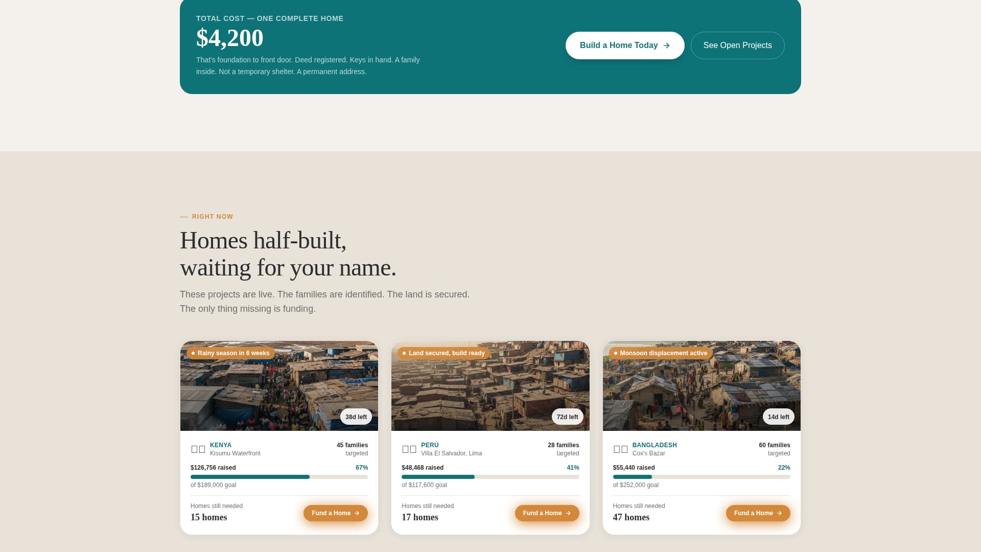 Hearth - Powerful Housing Landing Page Template