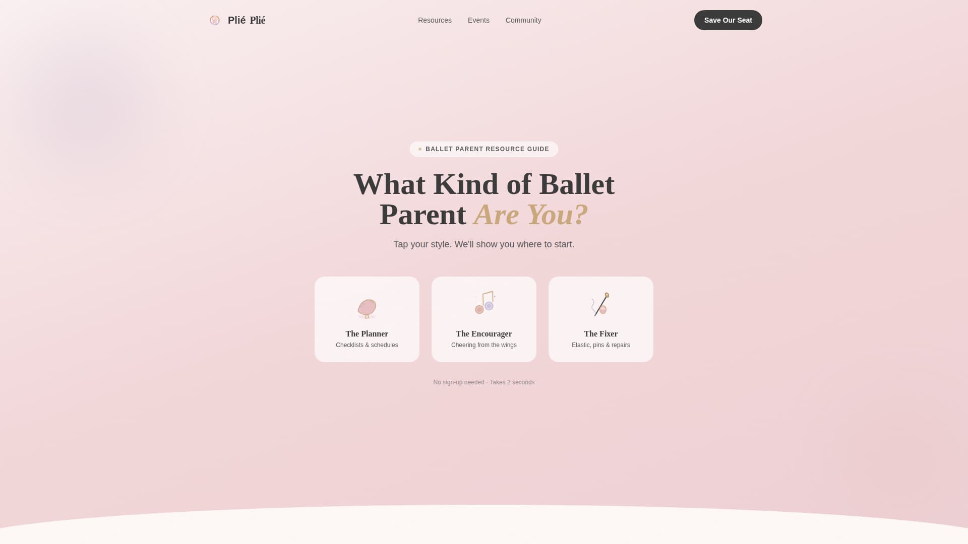Kids Ballet Pre-Launch Website Template