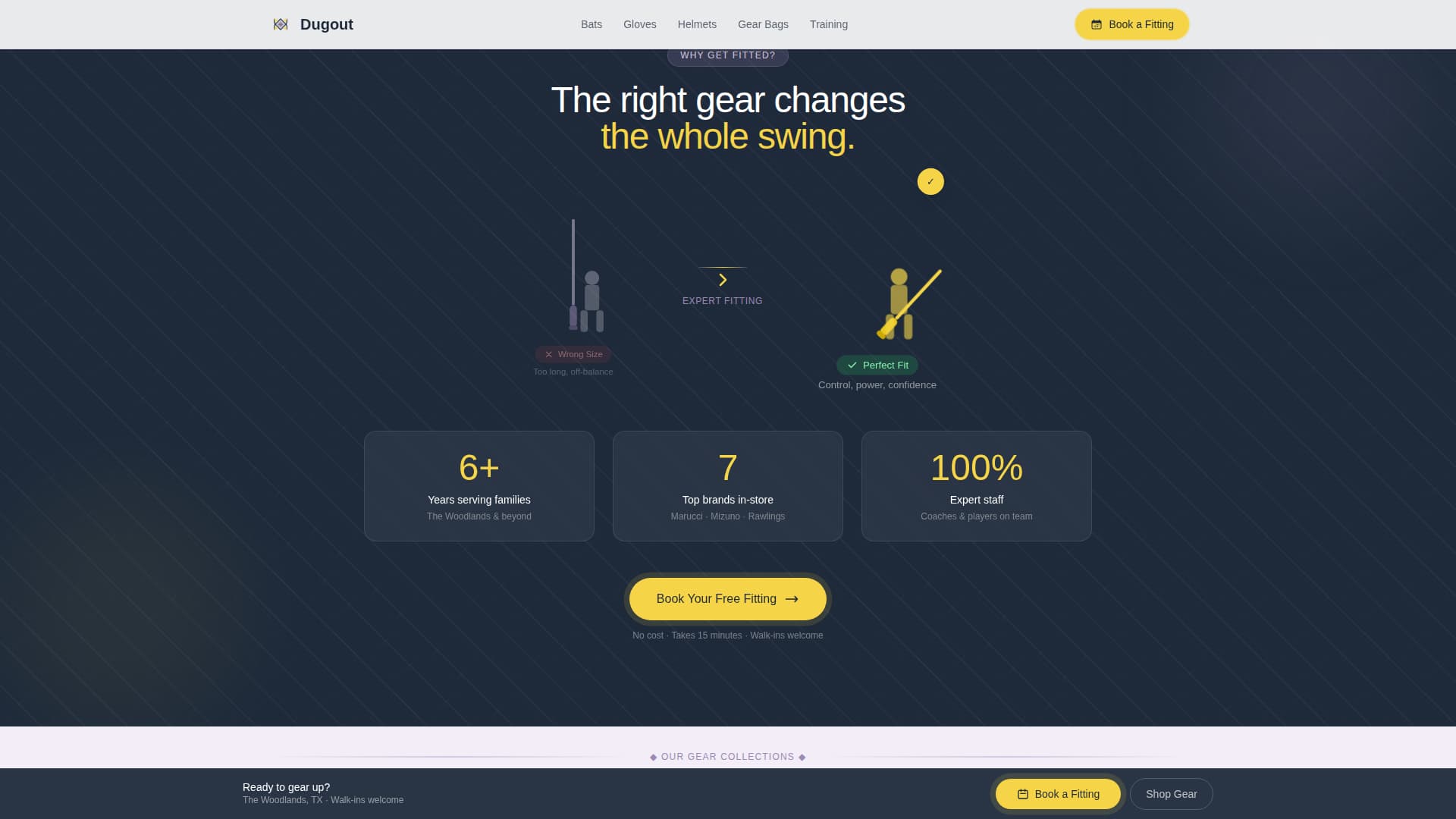 Kids Baseball Booking Website Template