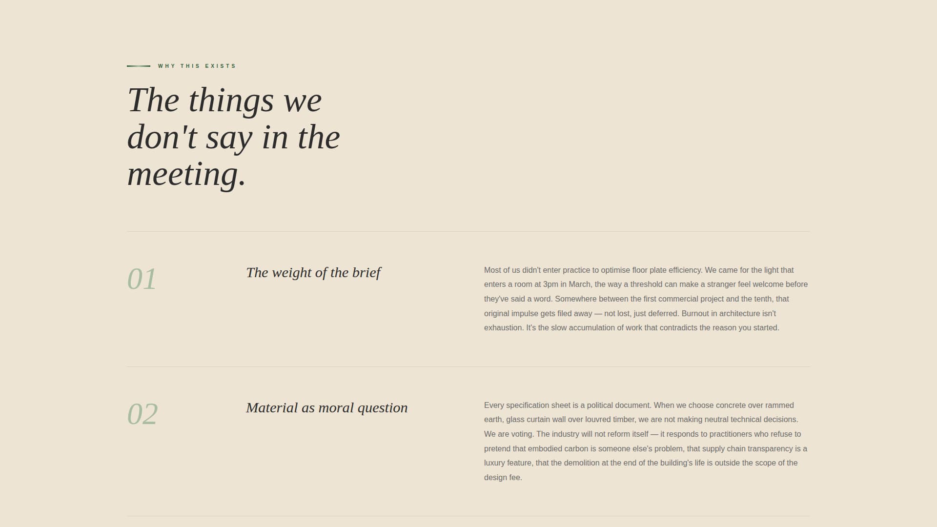 Architectsheal - Restorative Architects Landing Page Template