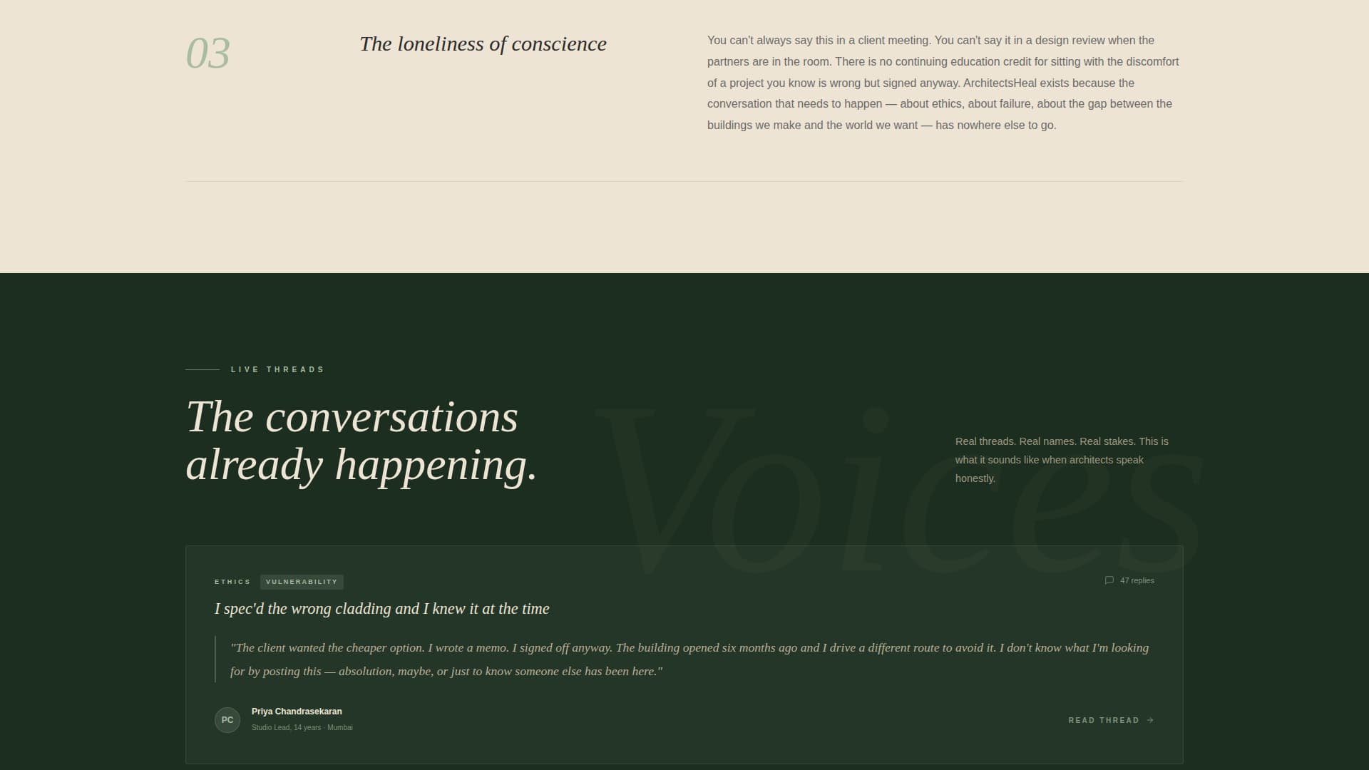 Architectsheal - Restorative Architects Landing Page Template