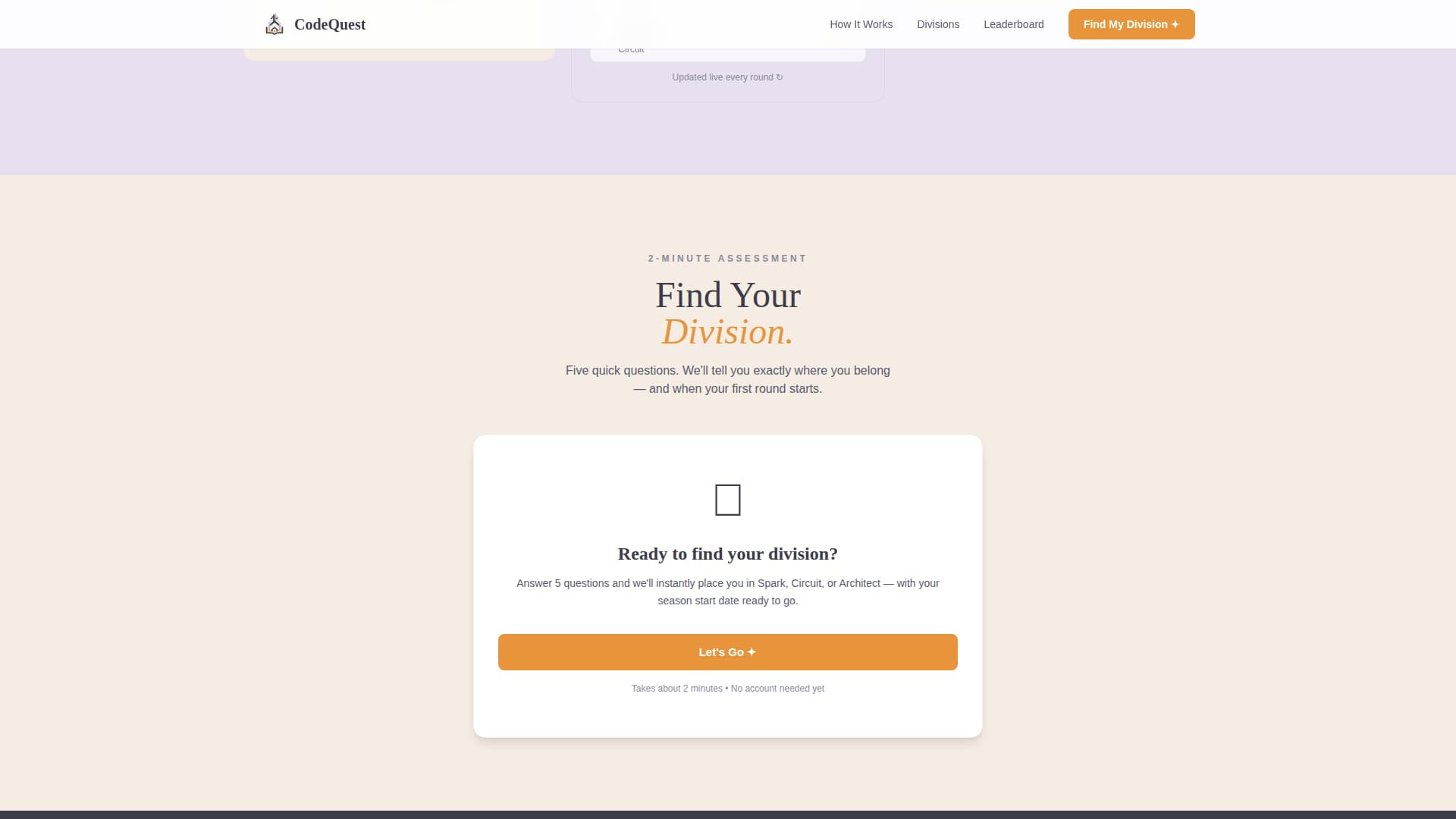 Codequest - Engaging Kids Coding Landing Page Template