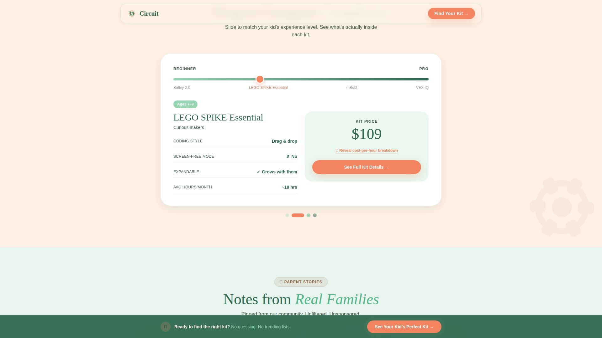 Circuit - Playful STEM Landing Page Template