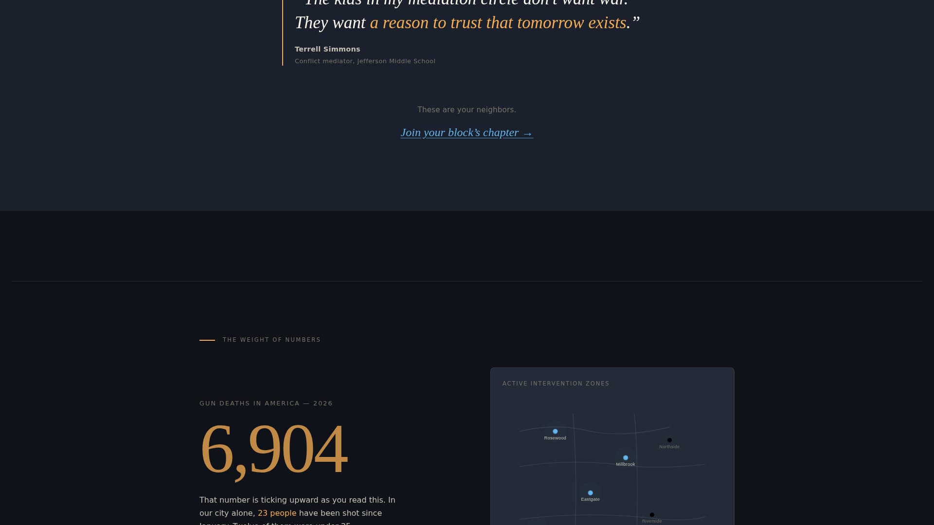 Hearth - Powerful Grassroots Landing Page Template