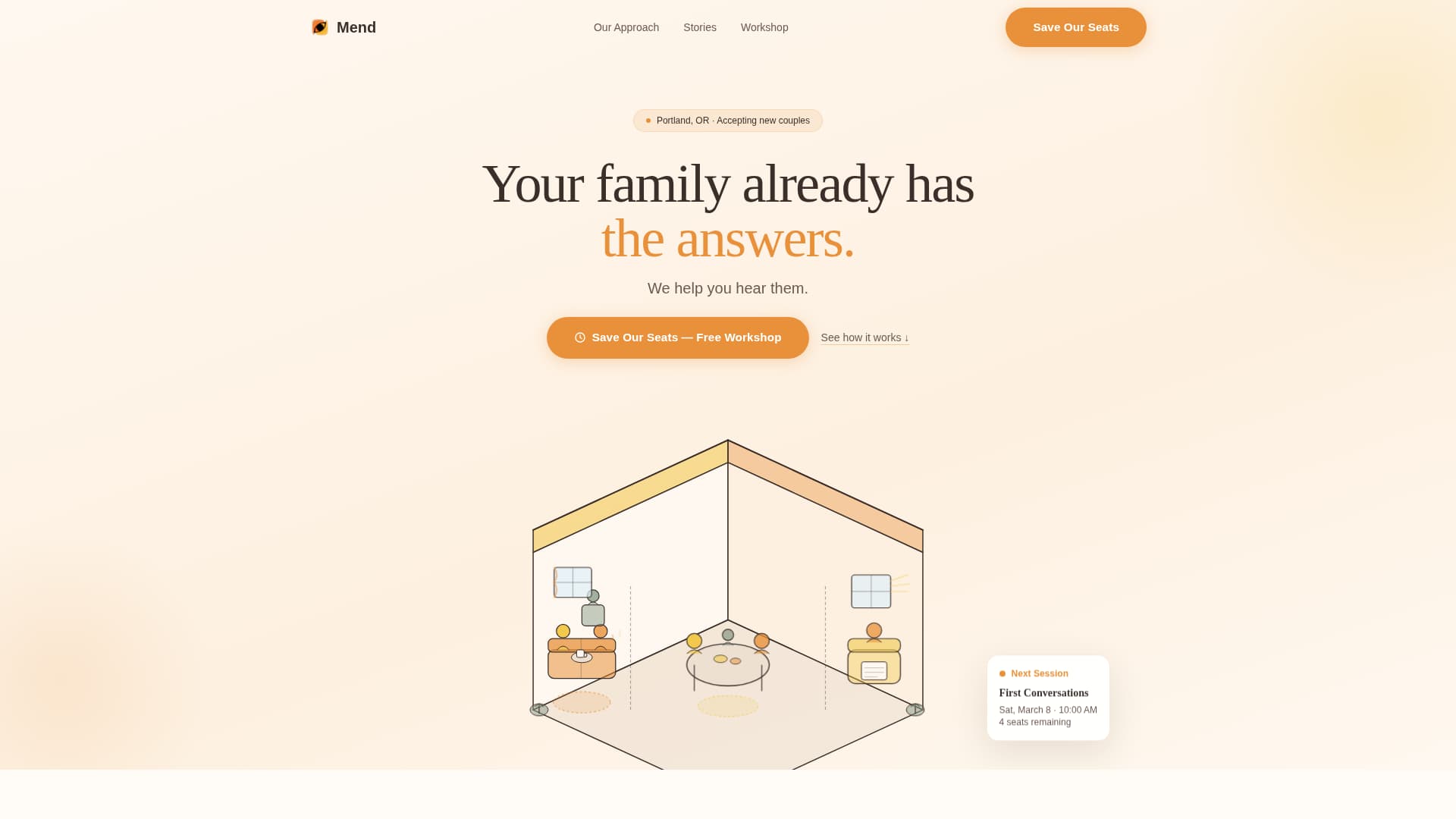 Family Counseling & Support Professional Website Template