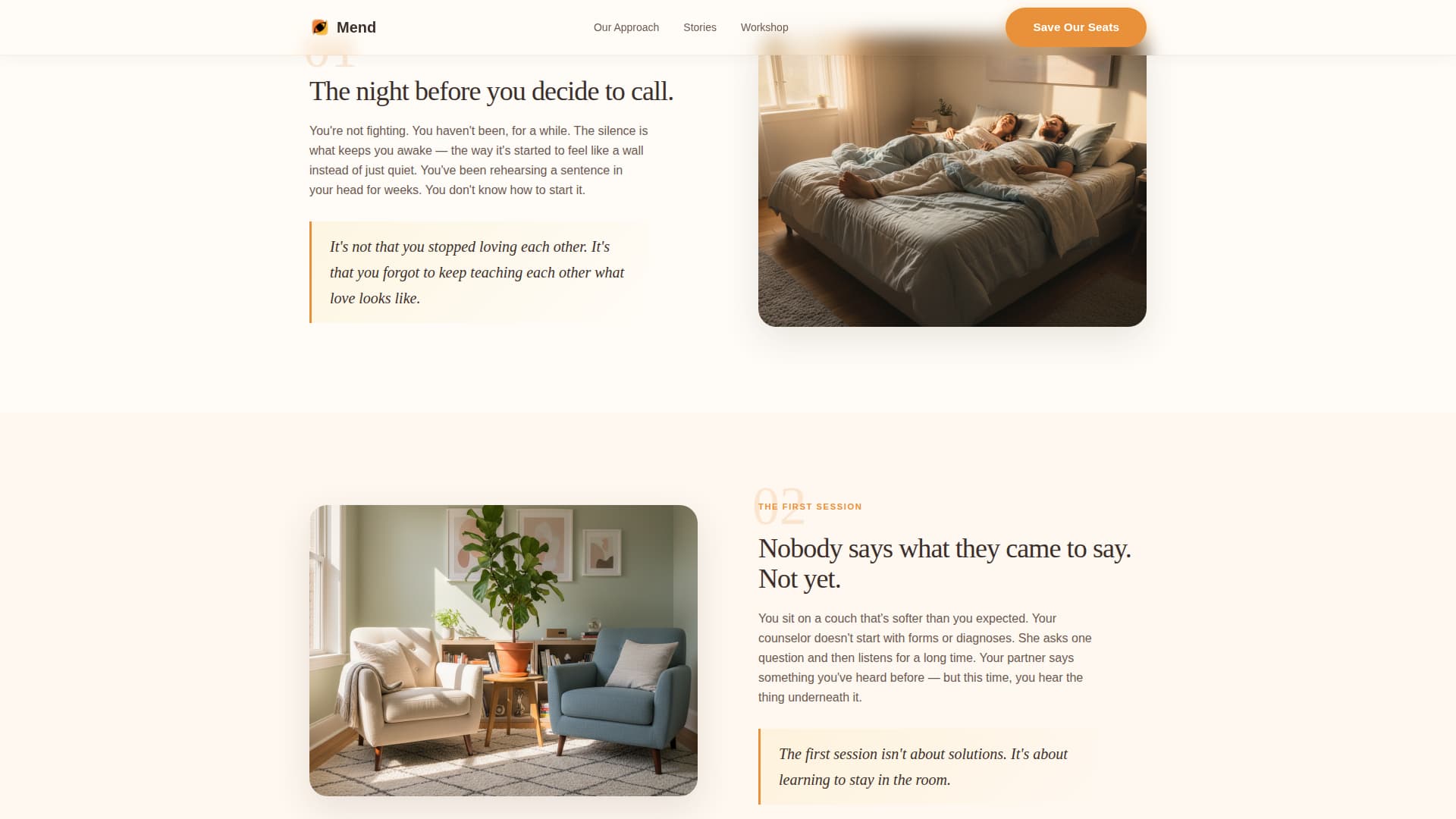 Family Counseling & Support Professional Website Template